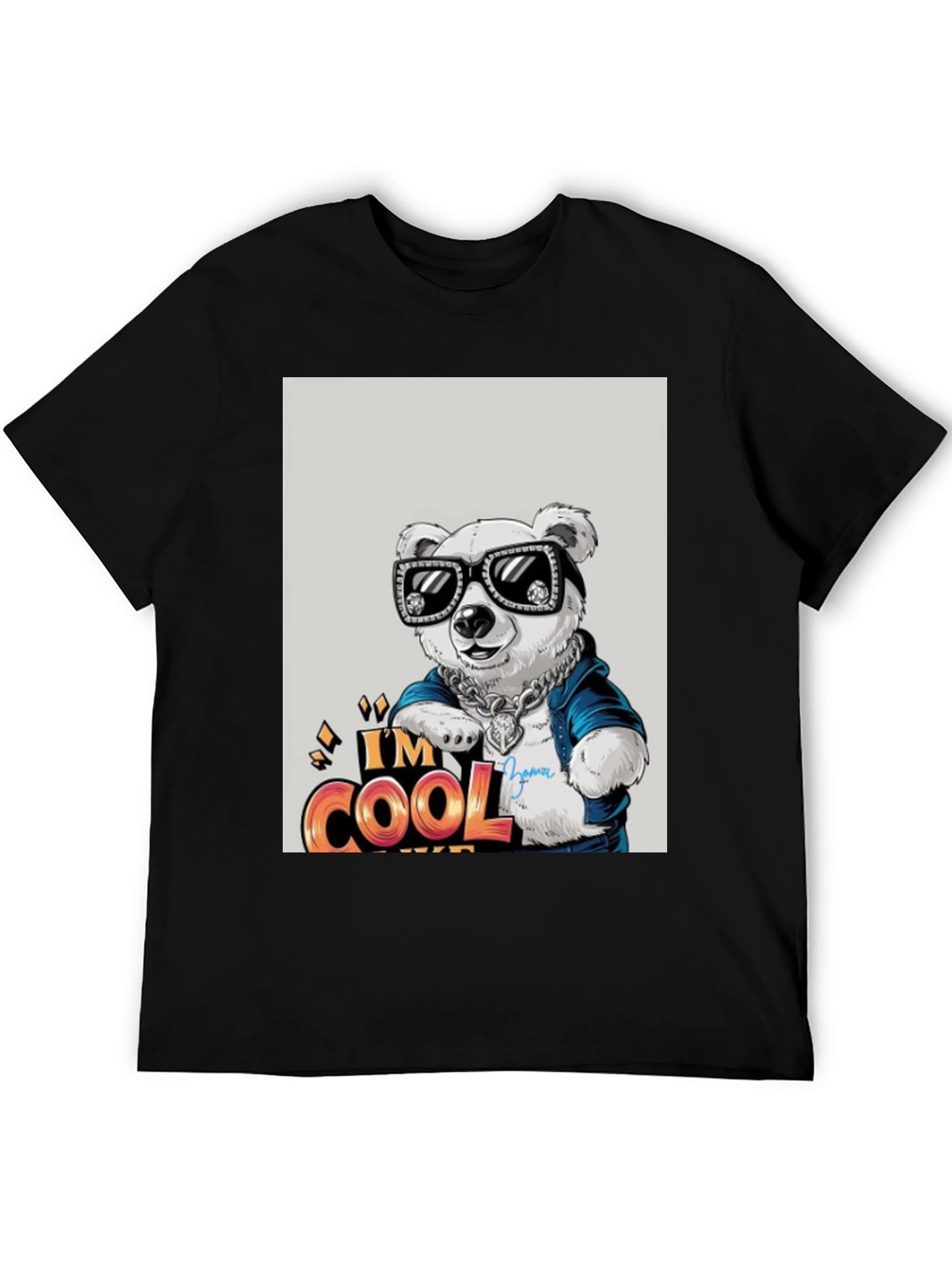 Cool Bear Graphic Tee - Trendy Streetwear