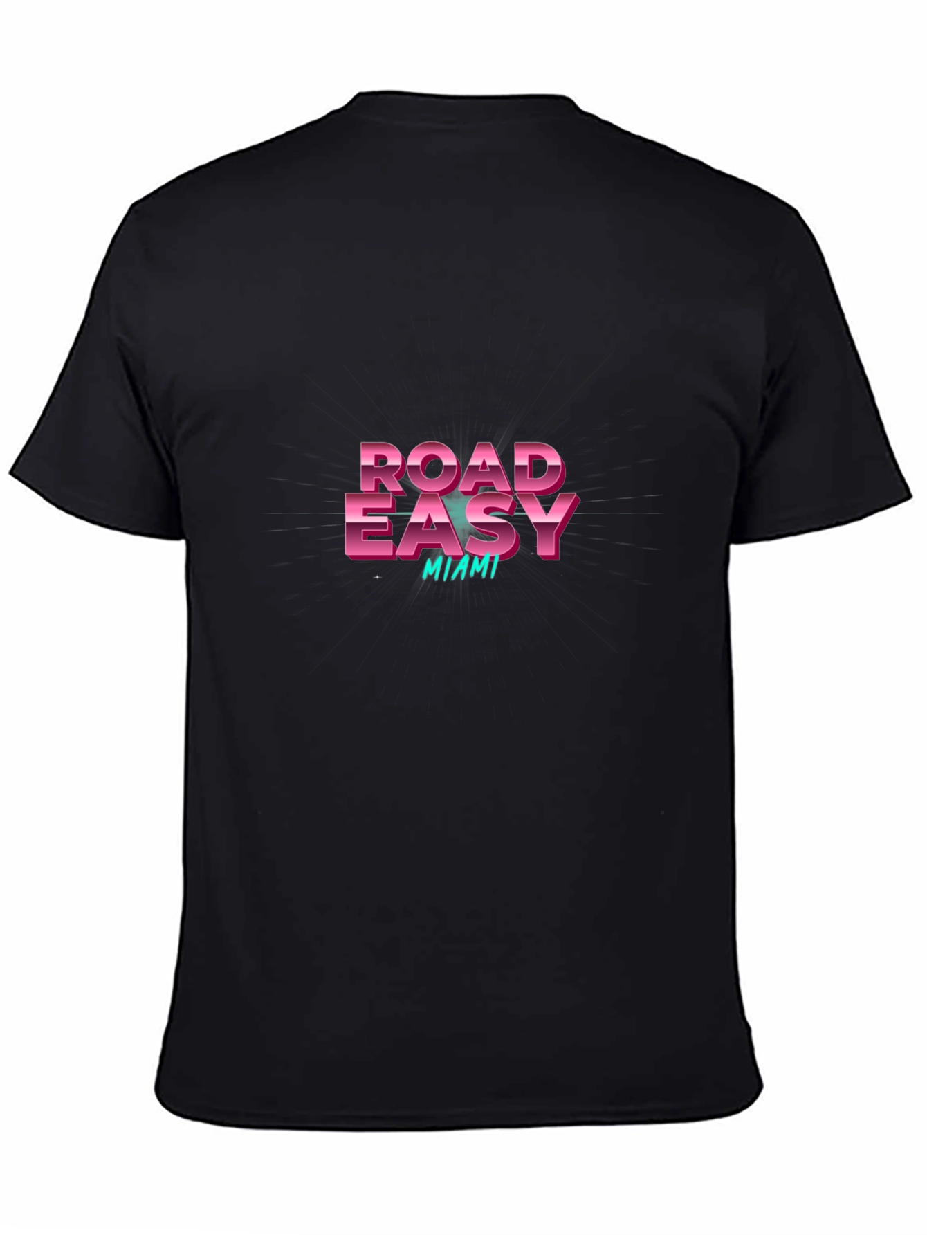 Road Easy Miami Retro Graphic Tee