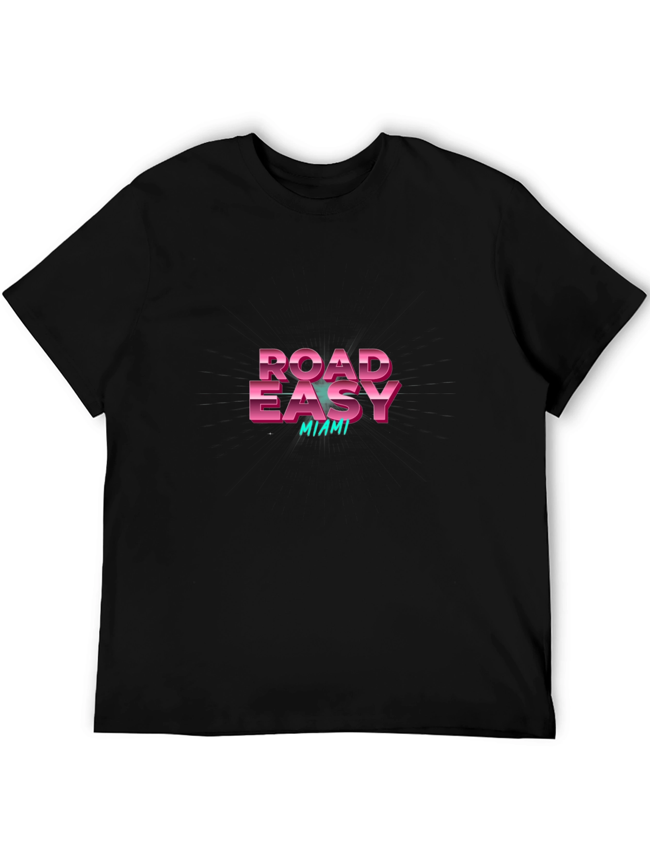 Road Easy Miami Retro Graphic Tee
