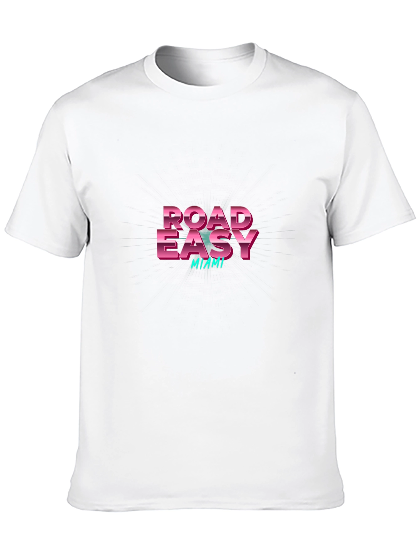 Road Easy Miami Retro Graphic Tee