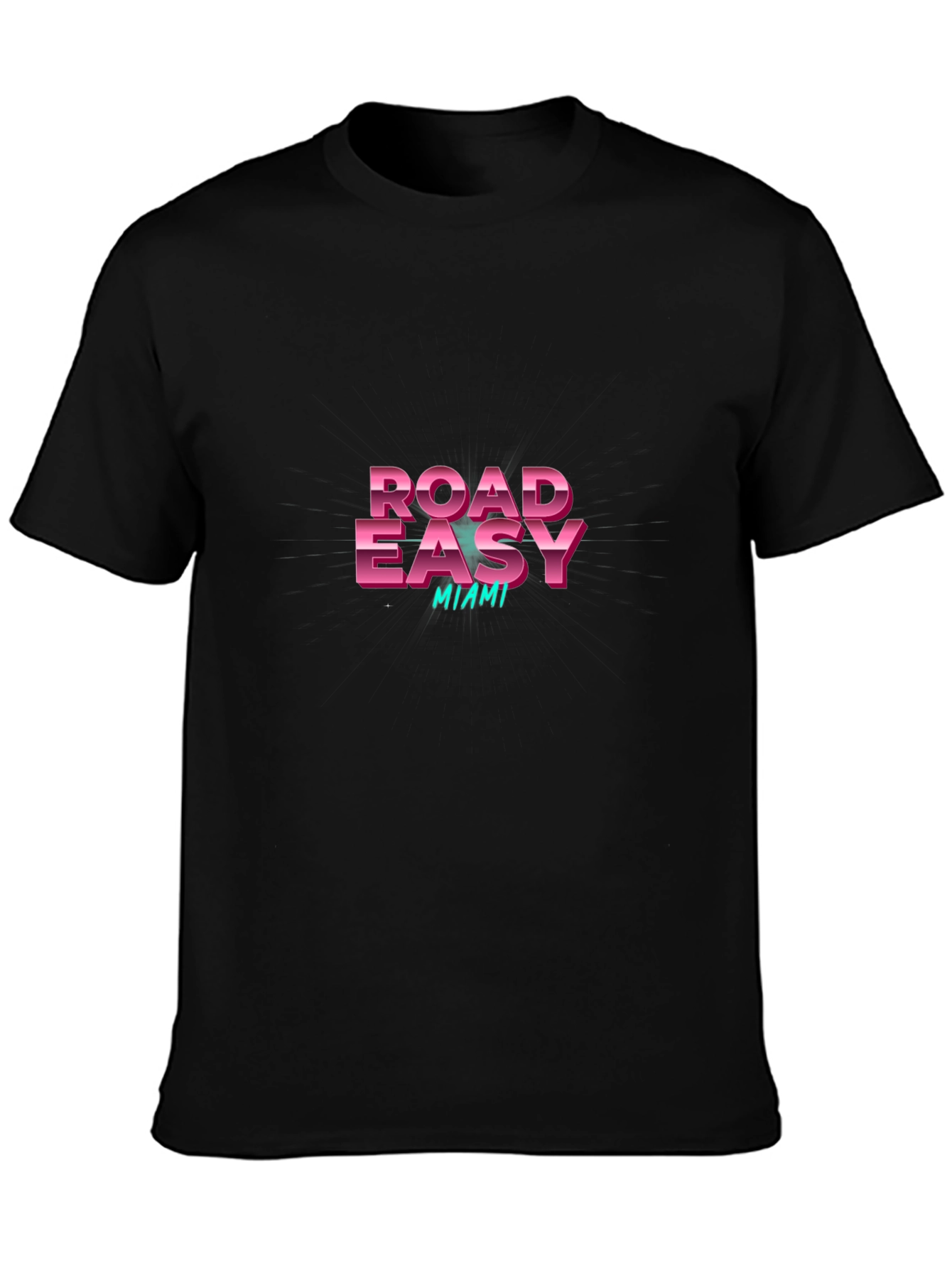 Road Easy Miami Retro Graphic Tee