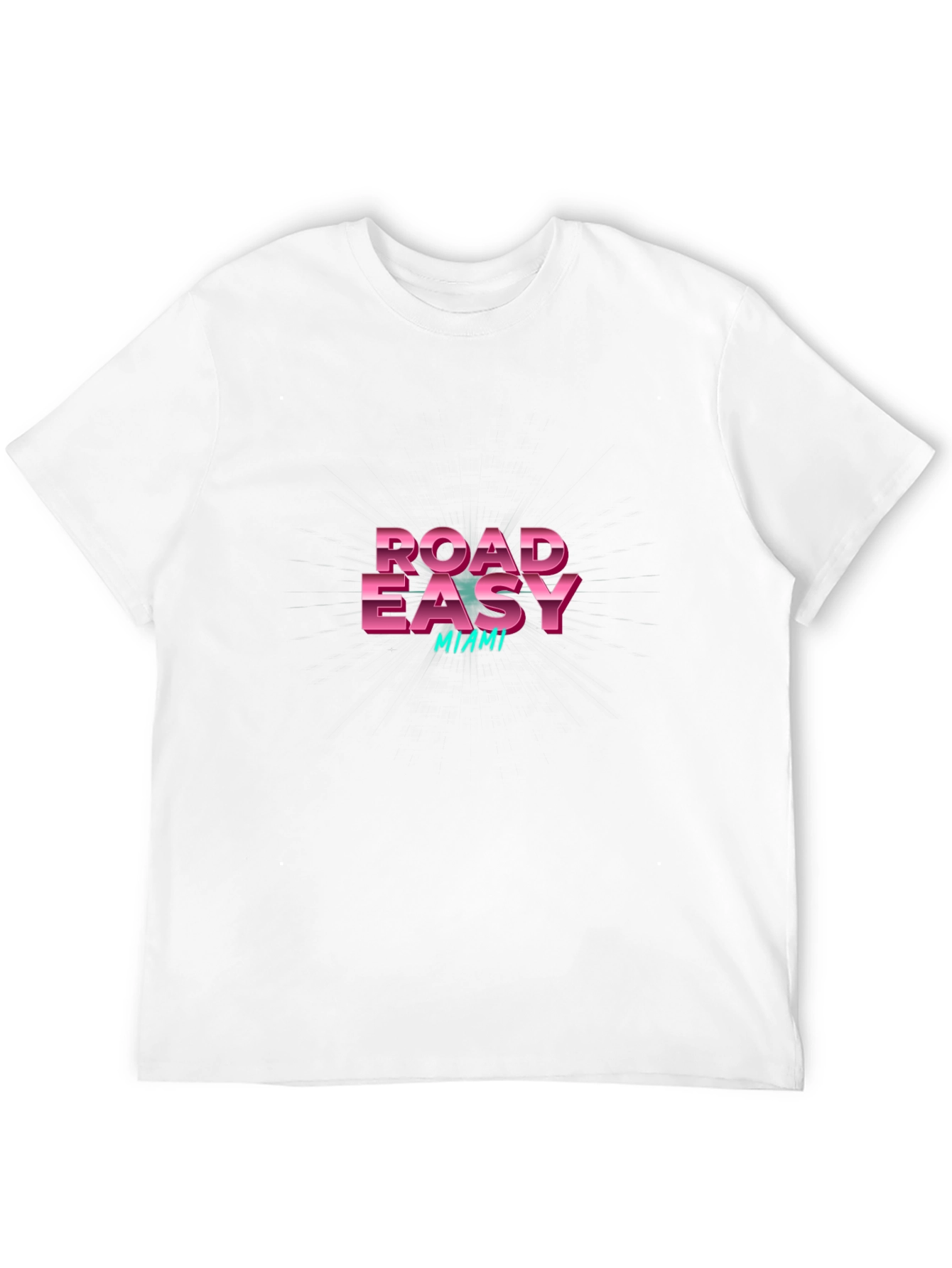 Road Easy Miami Retro Graphic Tee