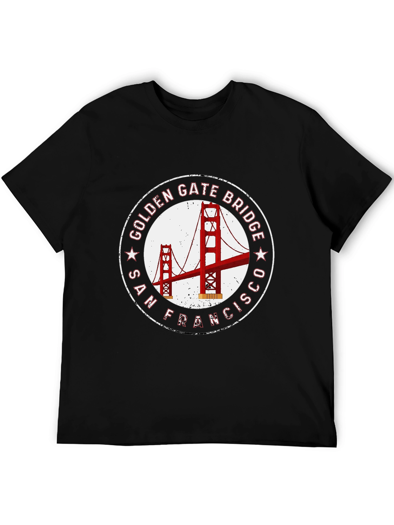Golden Gate Bridge Graphic Tee - San Francisco T-Shirt