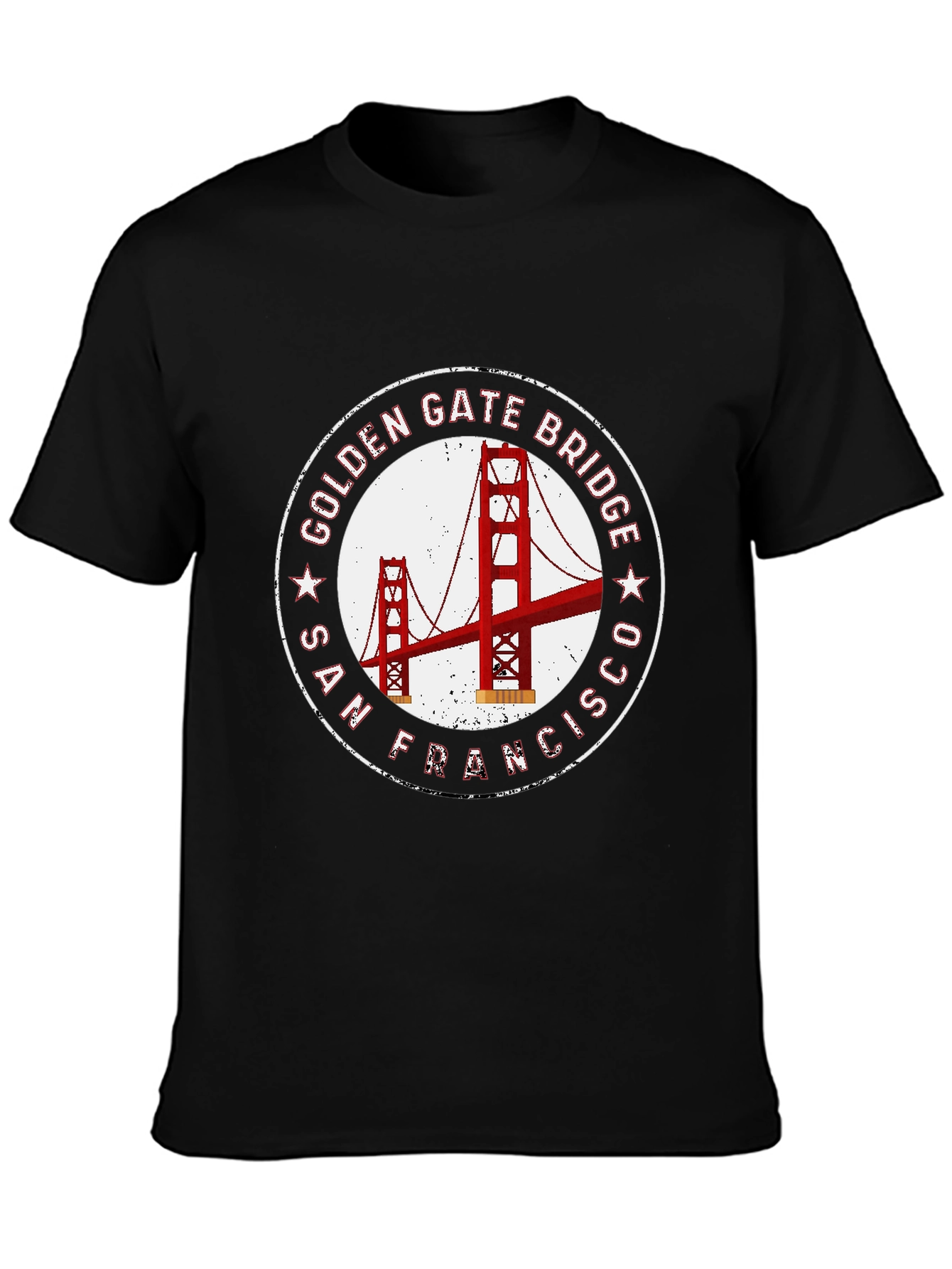 Golden Gate Bridge Graphic Tee - San Francisco T-Shirt
