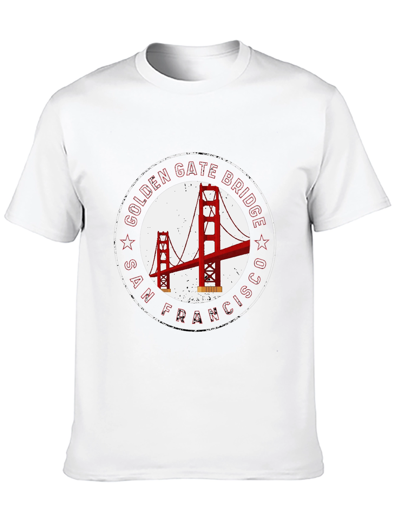 Golden Gate Bridge Graphic Tee - San Francisco T-Shirt