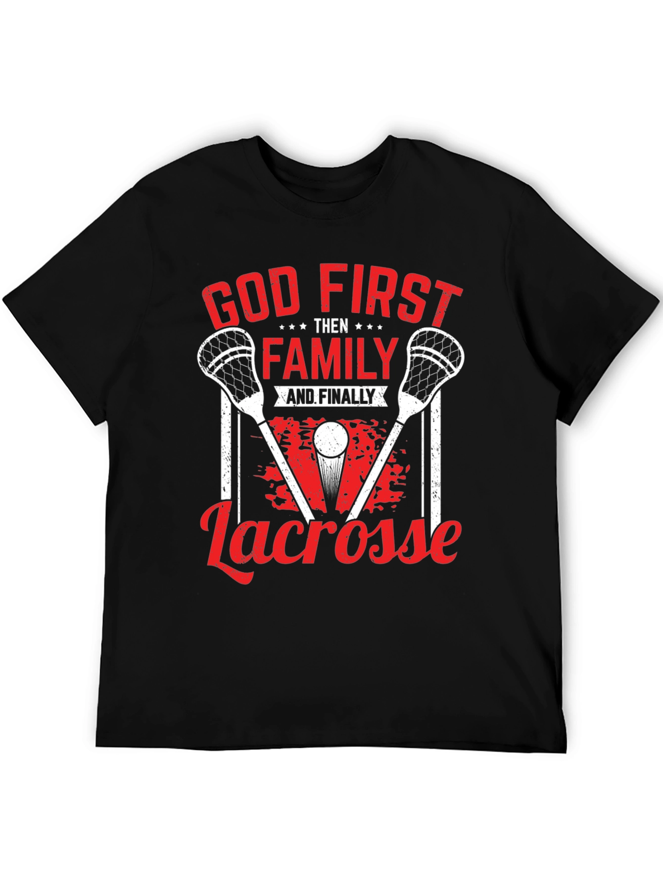 God First Family Lacrosse T-Shirt
