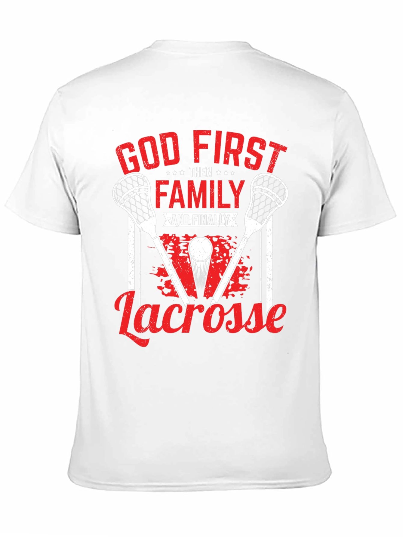 God First Family Lacrosse T-Shirt