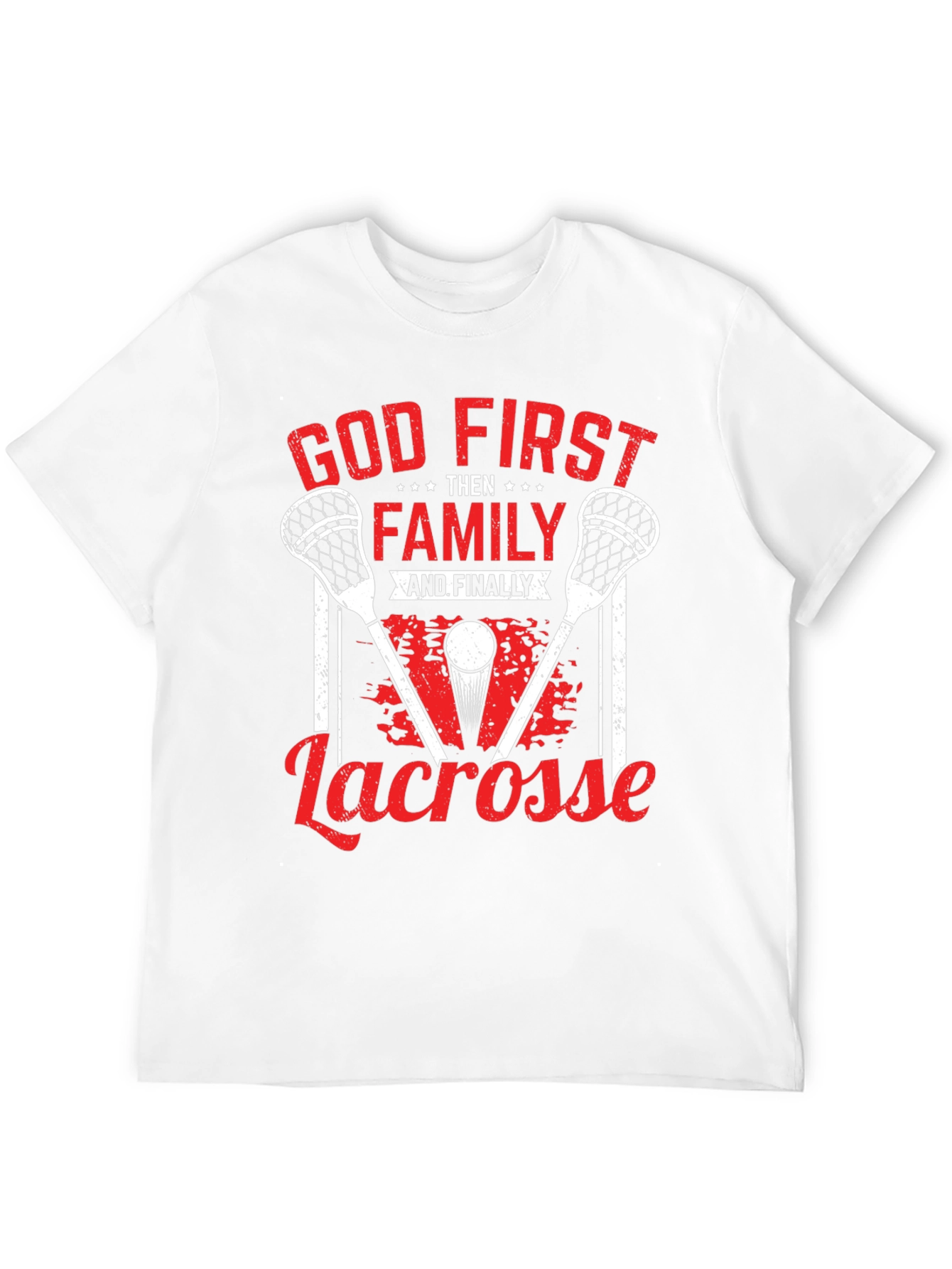 God First Family Lacrosse T-Shirt