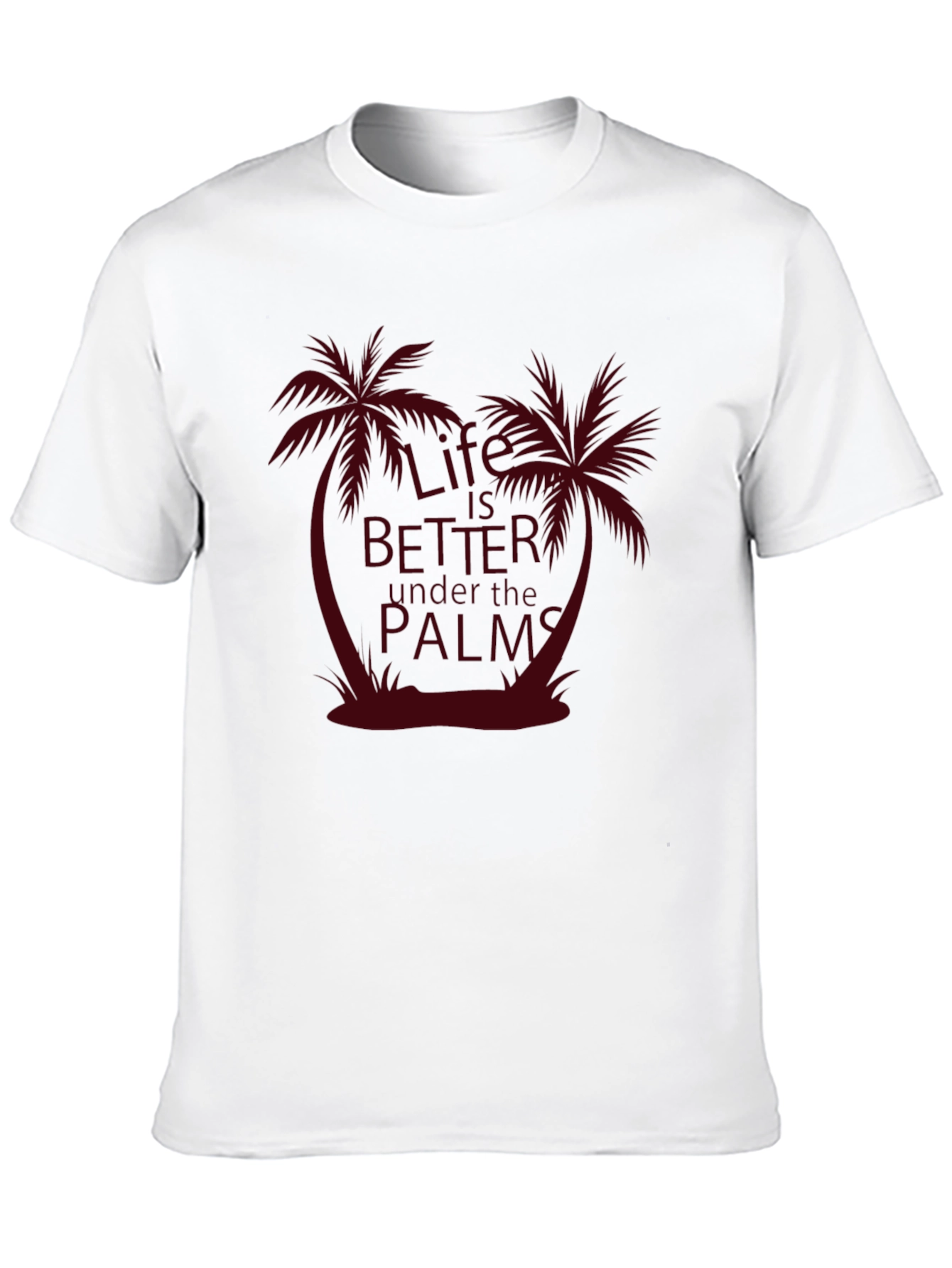 Life is Better Under the Palms Graphic T-Shirt