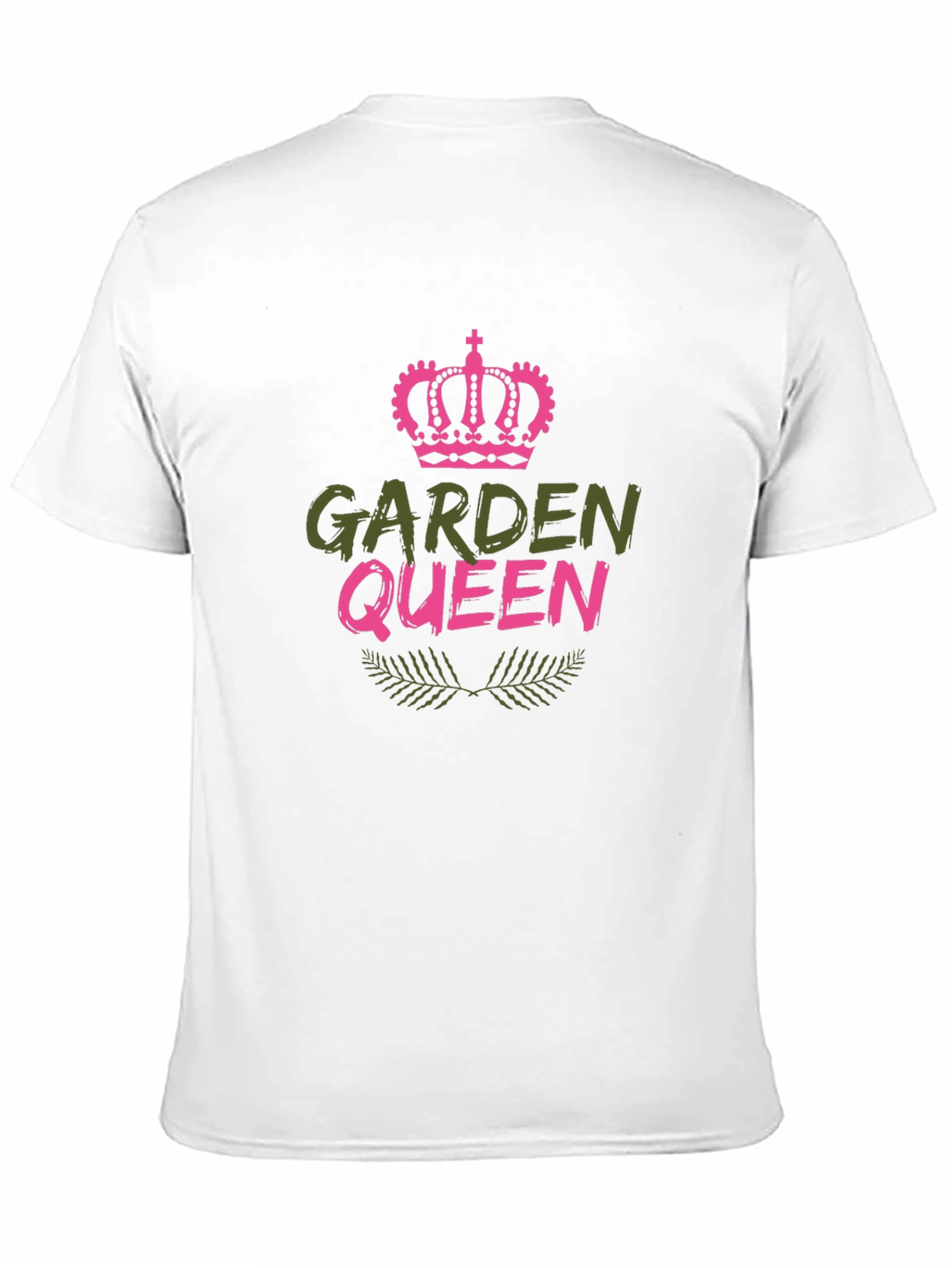 Garden Queen T-Shirt - Black Cotton Blend Tee