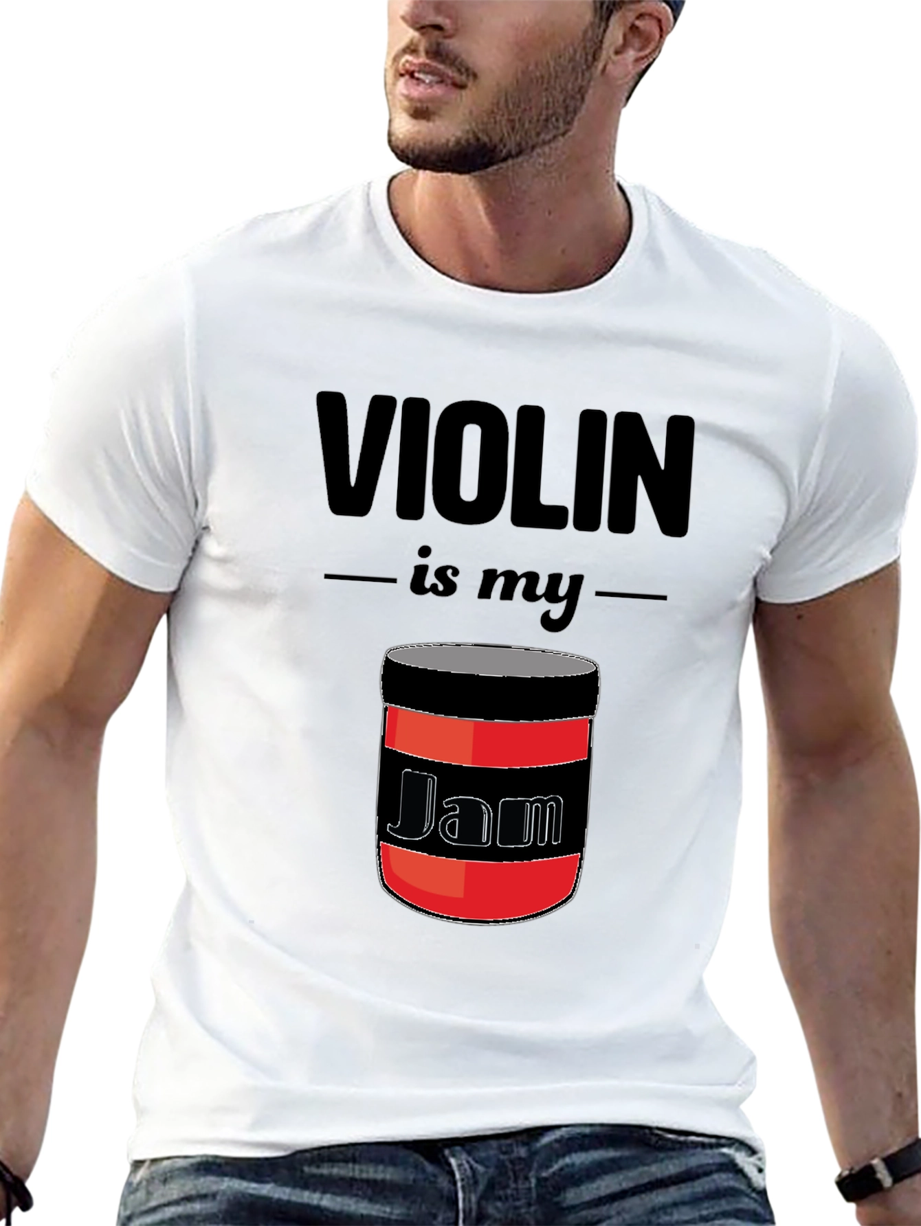 Violin is my Jam T-Shirt - Music Lover Tee