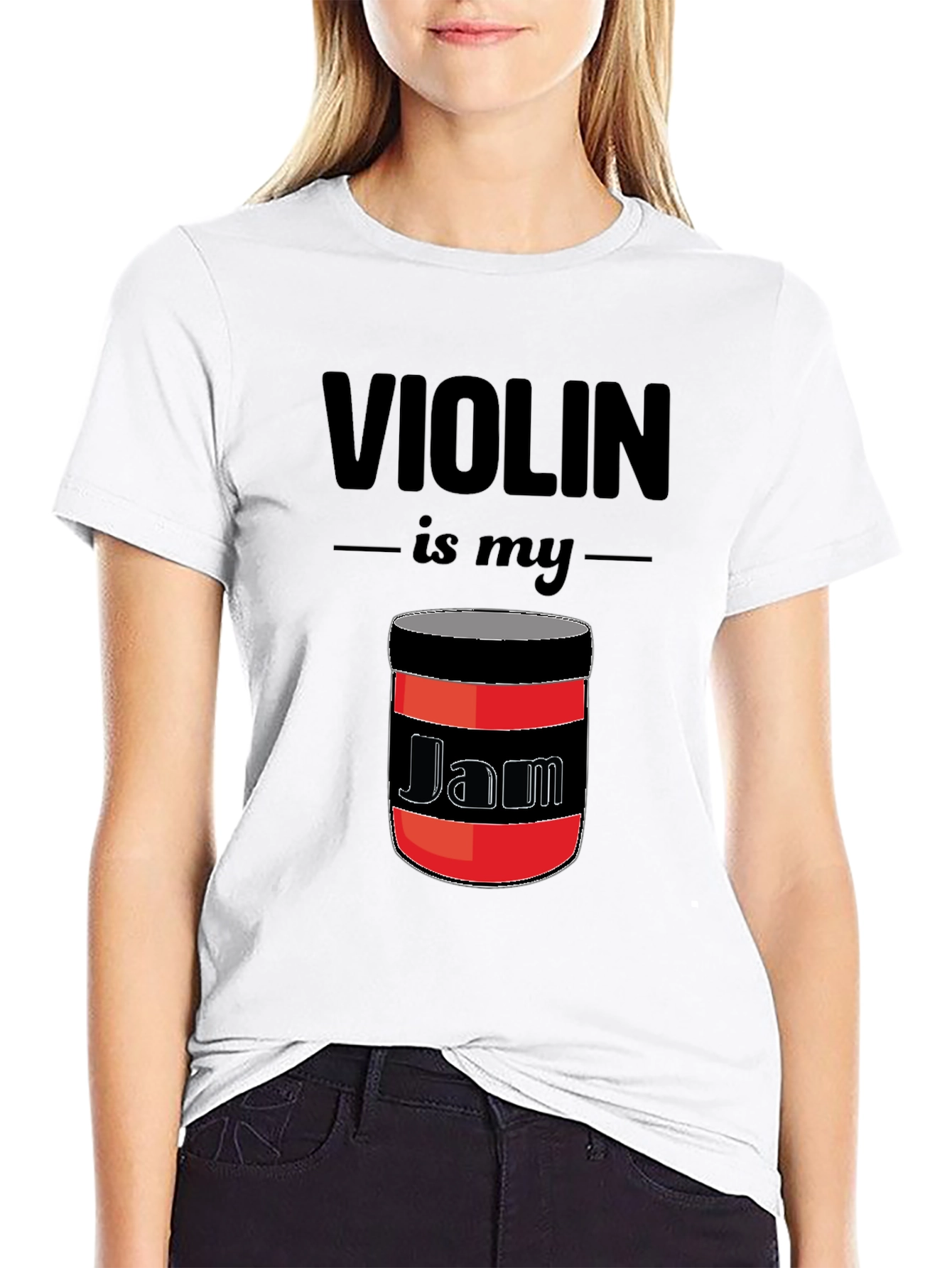 Violin is my Jam T-Shirt - Music Lover Tee