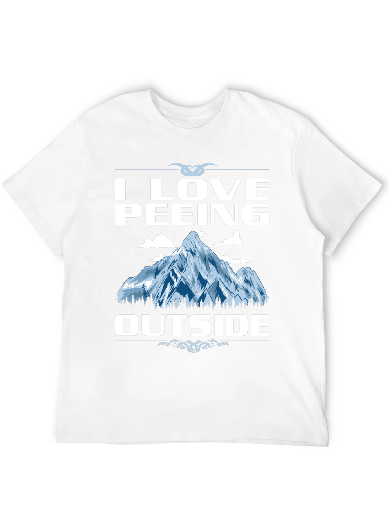 I Love Peeing Outside Graphic Tee