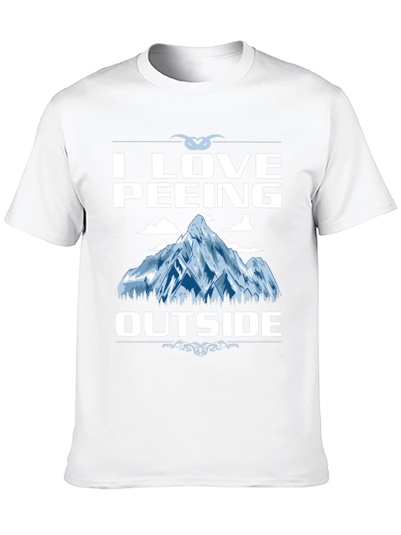 I Love Peeing Outside Graphic Tee
