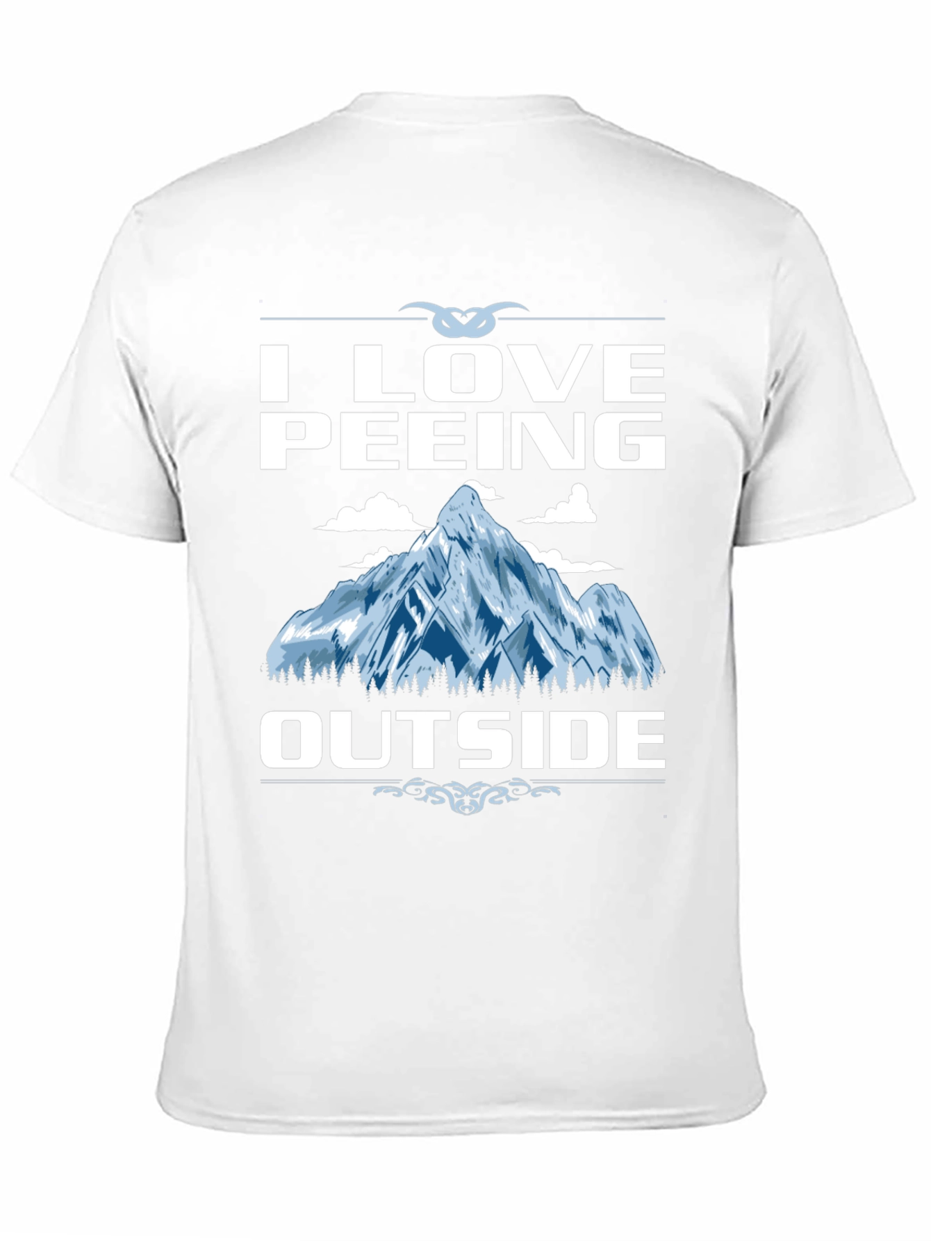 I Love Peeing Outside Graphic Tee