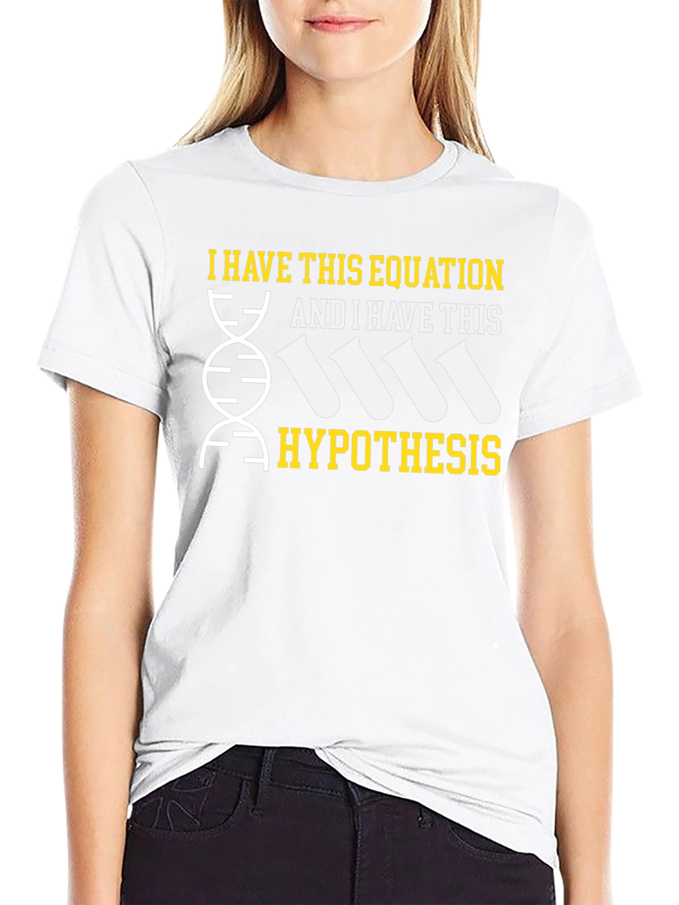 I have this equation and hypothesis T-shirt