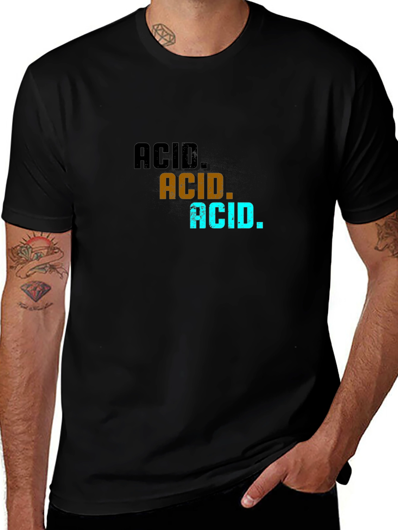 Acid T-Shirt - Black