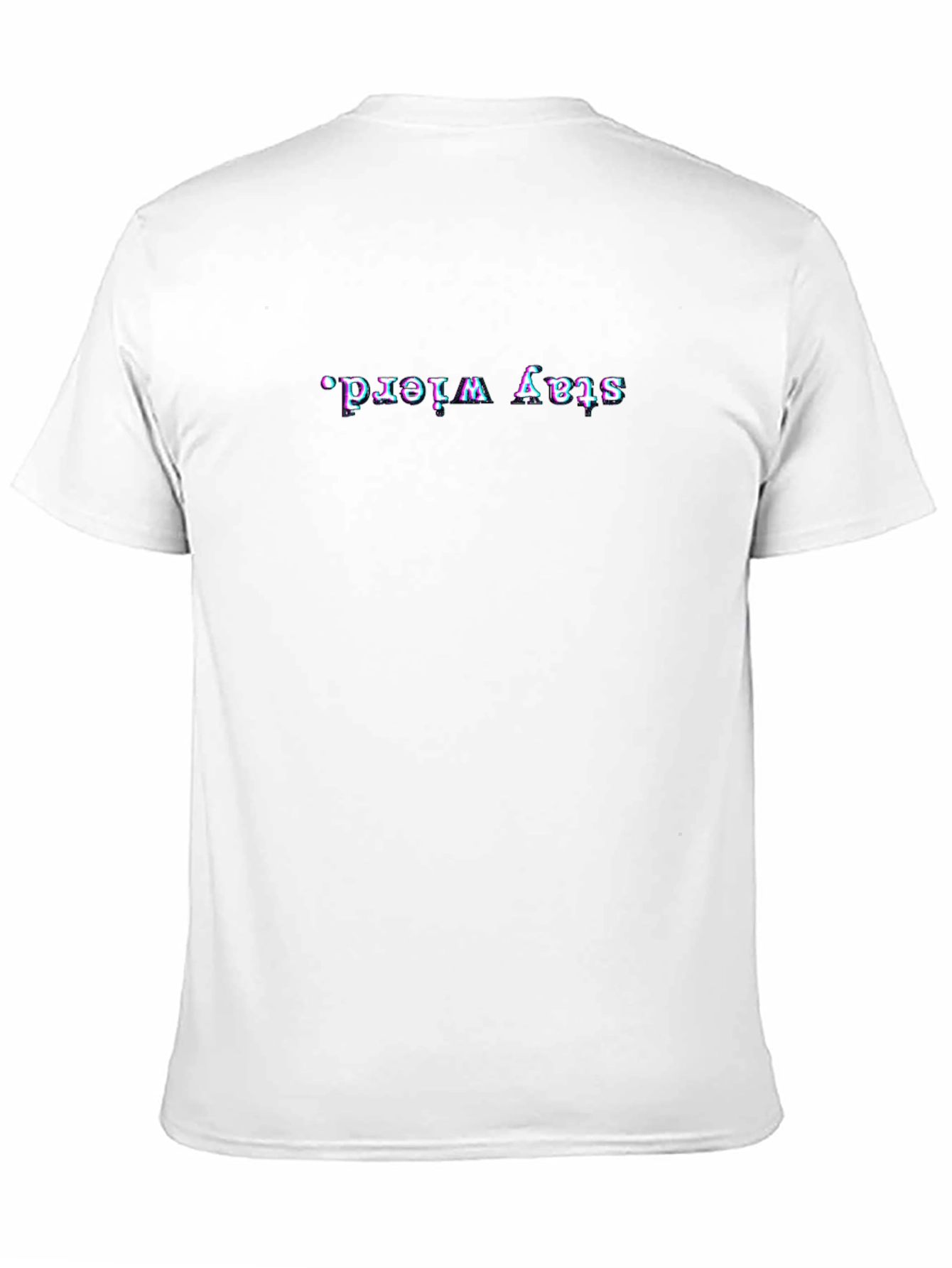 Stay Weird Black Graphic Tee