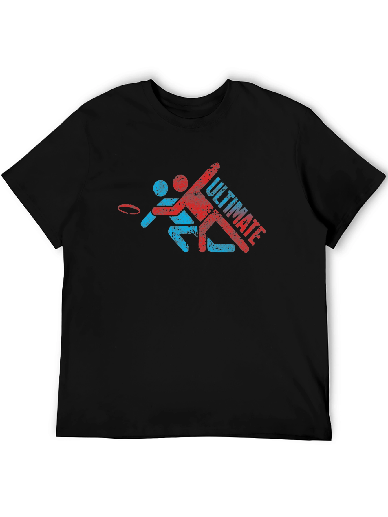 Ultimate Frisbee Player Graphic T-Shirt