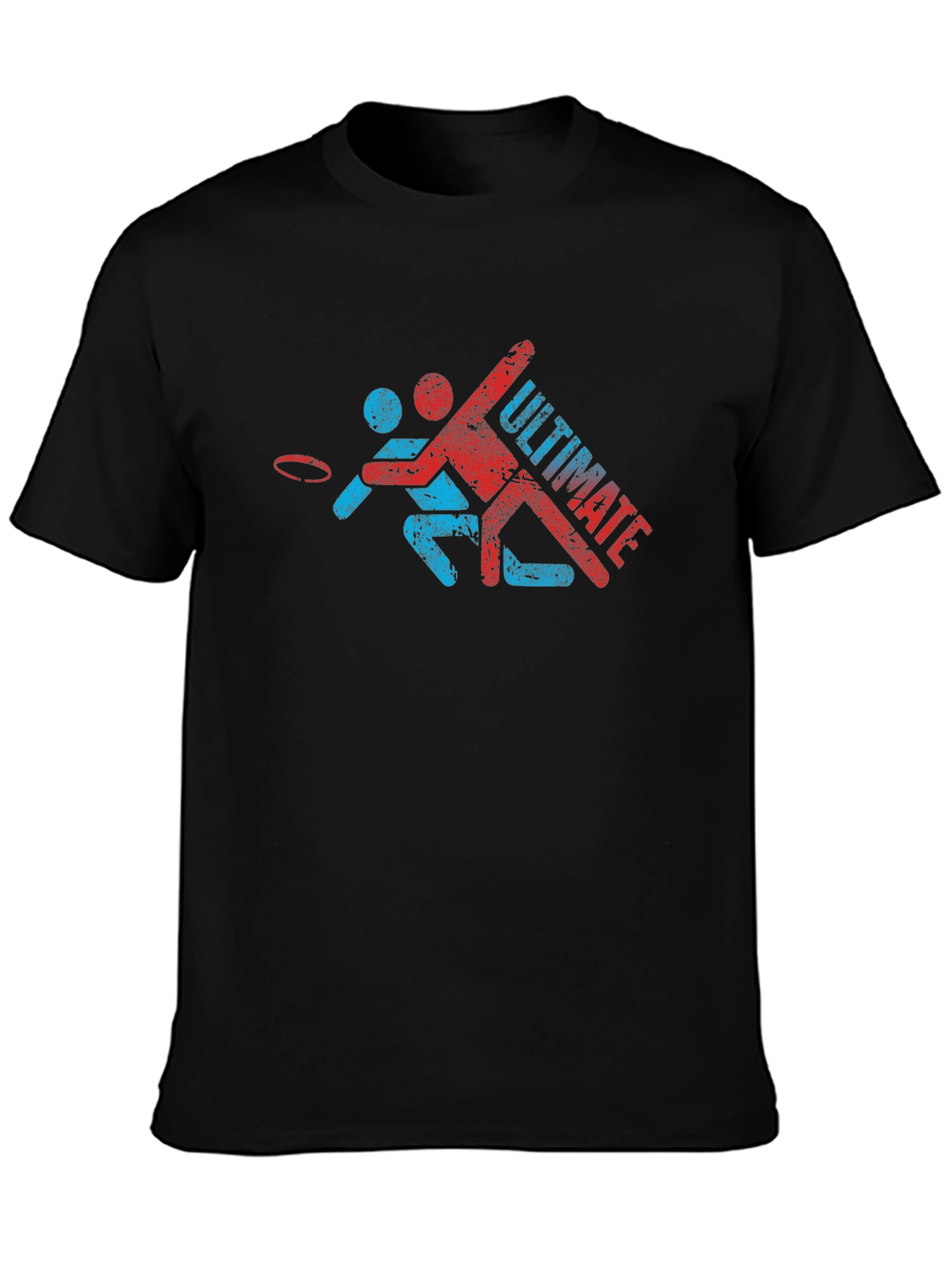Ultimate Frisbee Player Graphic T-Shirt