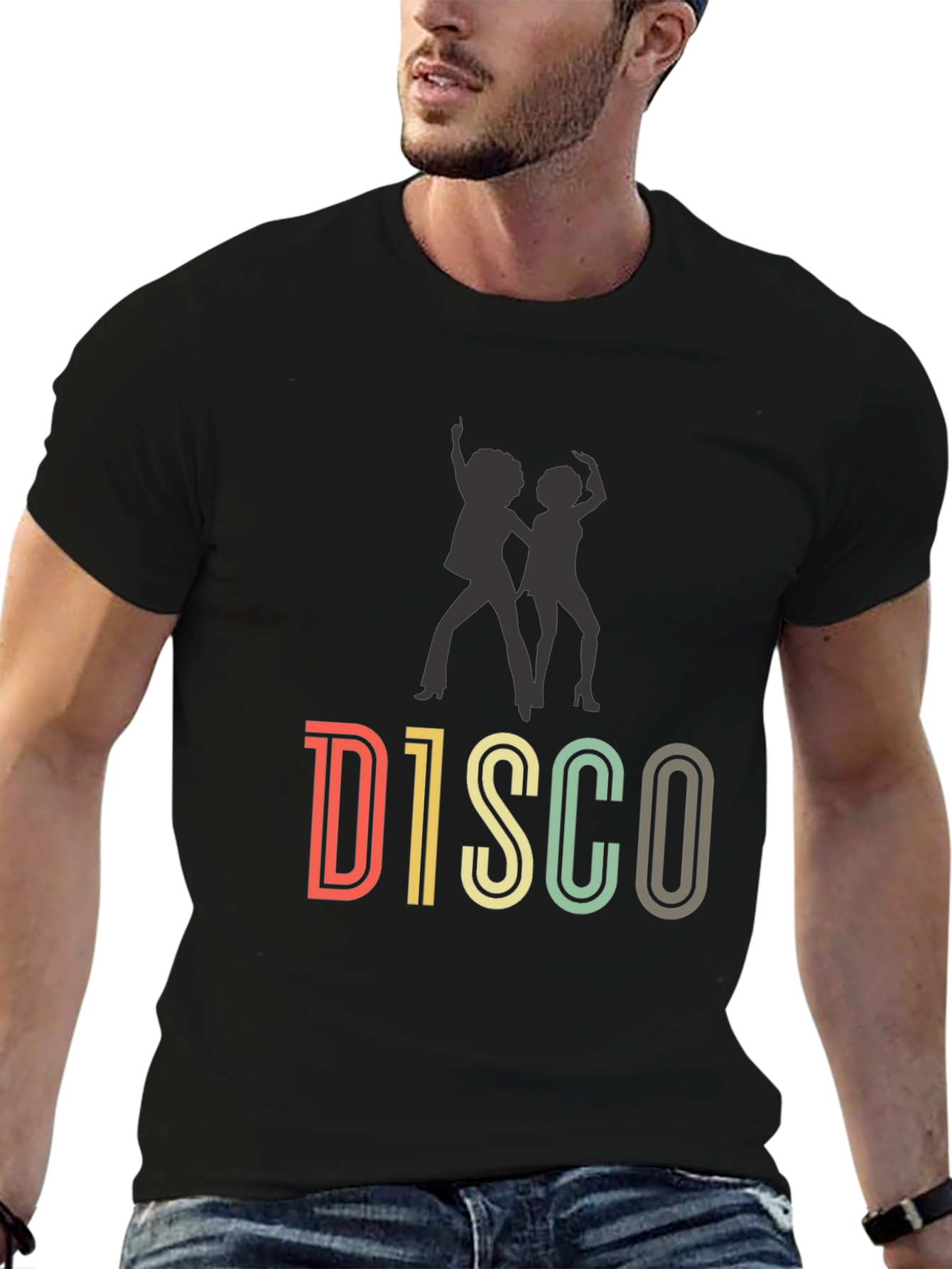 Retro Disco Dance Graphic T-Shirt
