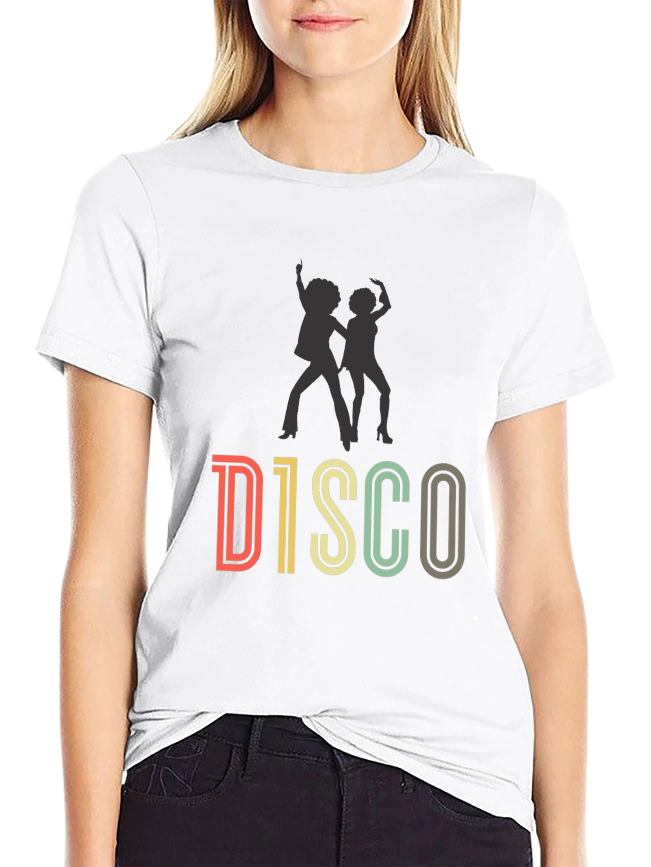 Retro Disco Dance Graphic T-Shirt
