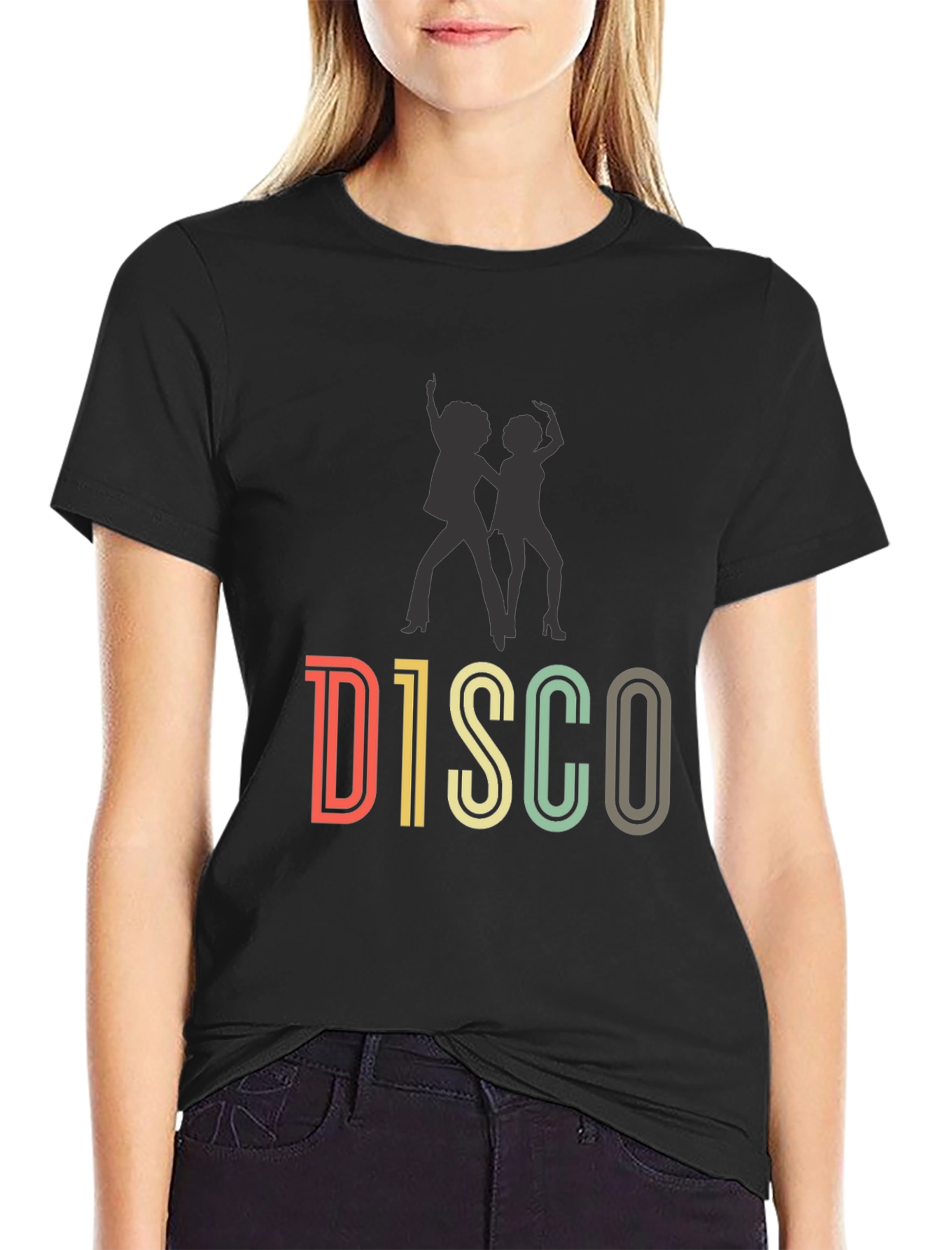Retro Disco Dance Graphic T-Shirt