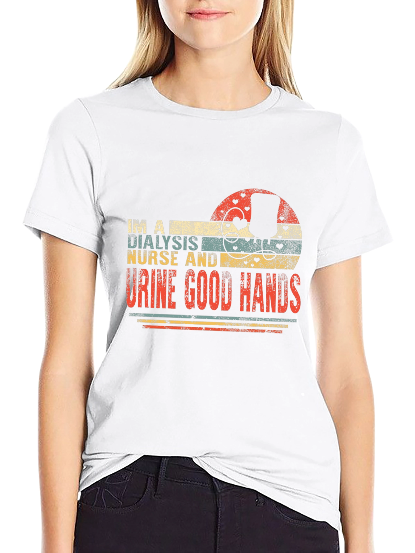 Dialysis Nurse T-Shirt - Urine Good Hands