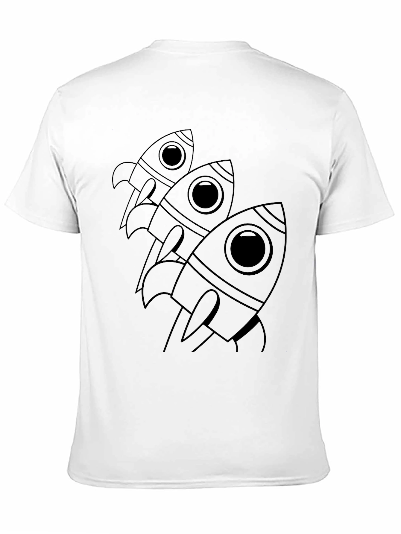 Rocket Launch Graphic T-Shirt