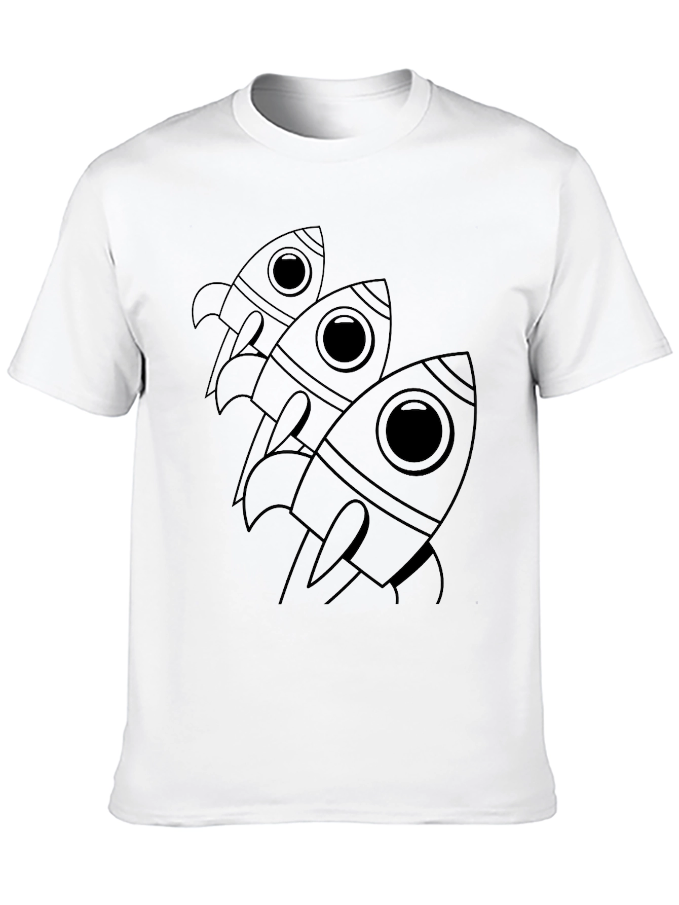 Rocket Launch Graphic T-Shirt
