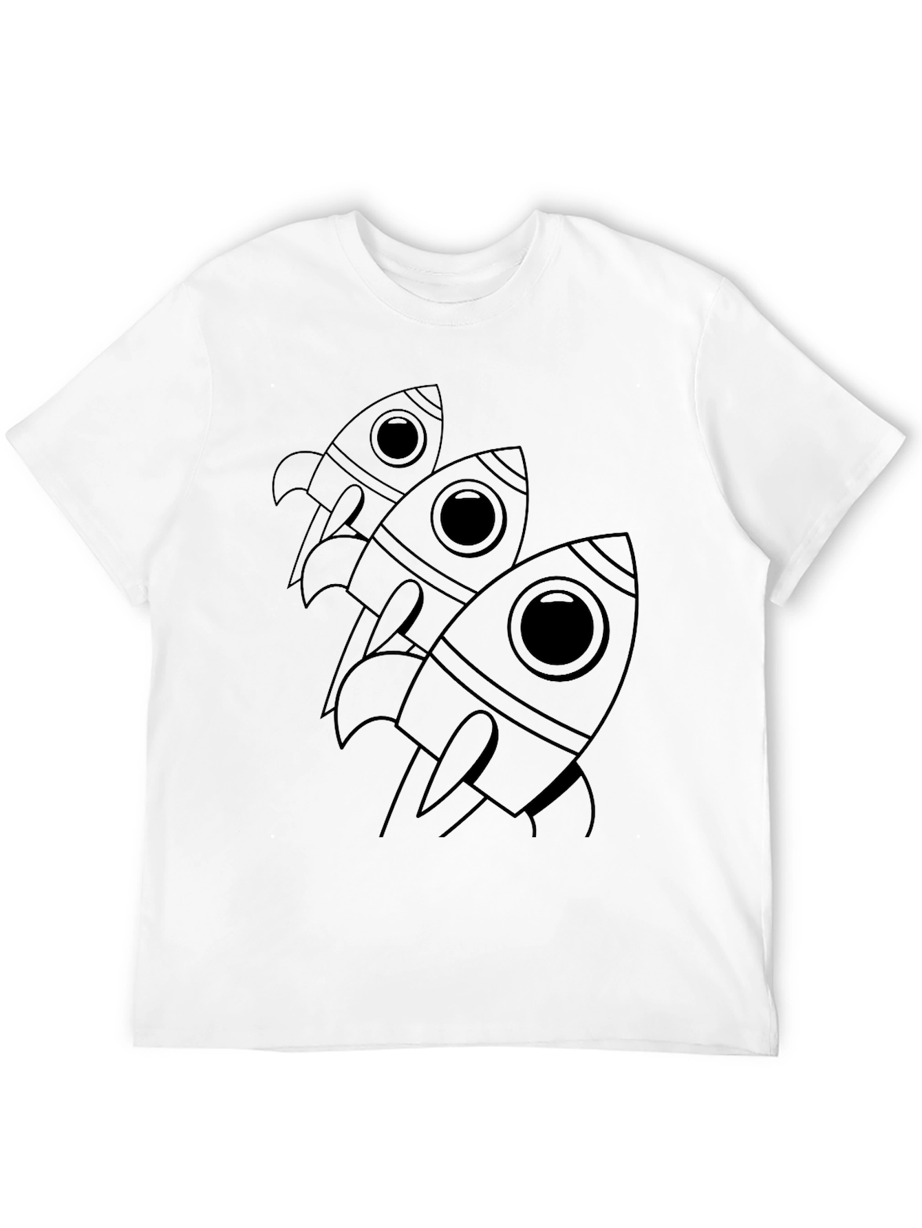 Rocket Launch Graphic T-Shirt