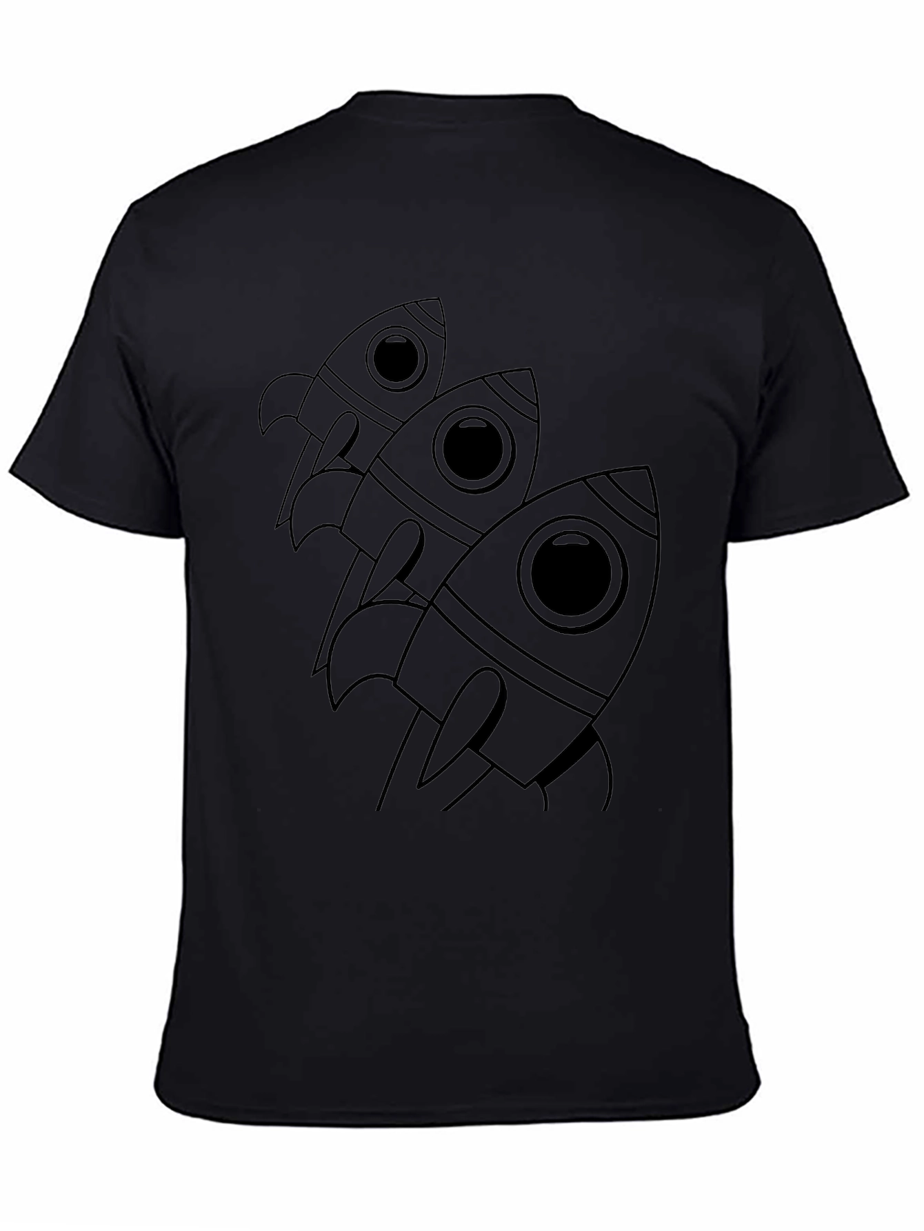 Rocket Launch Graphic T-Shirt