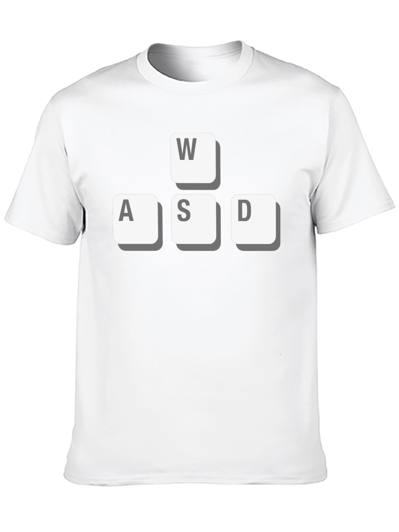 Gamer WASD Keyboard Button T-Shirt