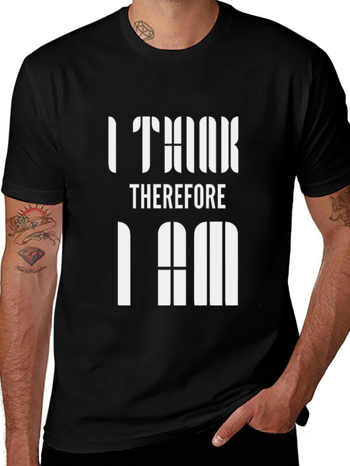 I Think Therefore I Am Graphic Tee