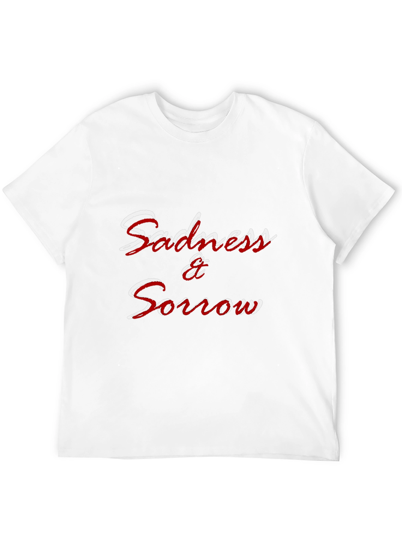 Sadness & Sorrow Graphic T-Shirt - Black