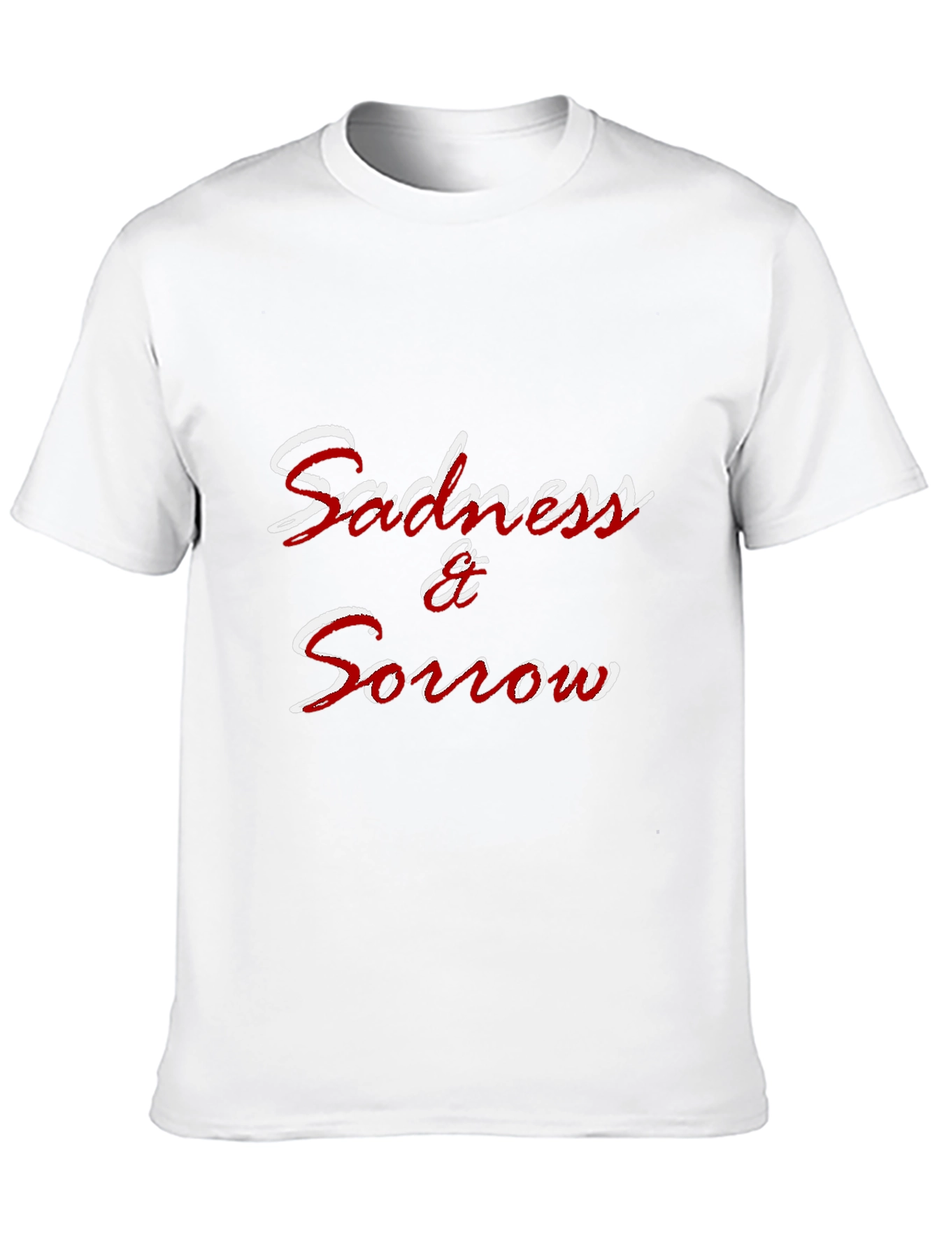 Sadness & Sorrow Graphic T-Shirt - Black
