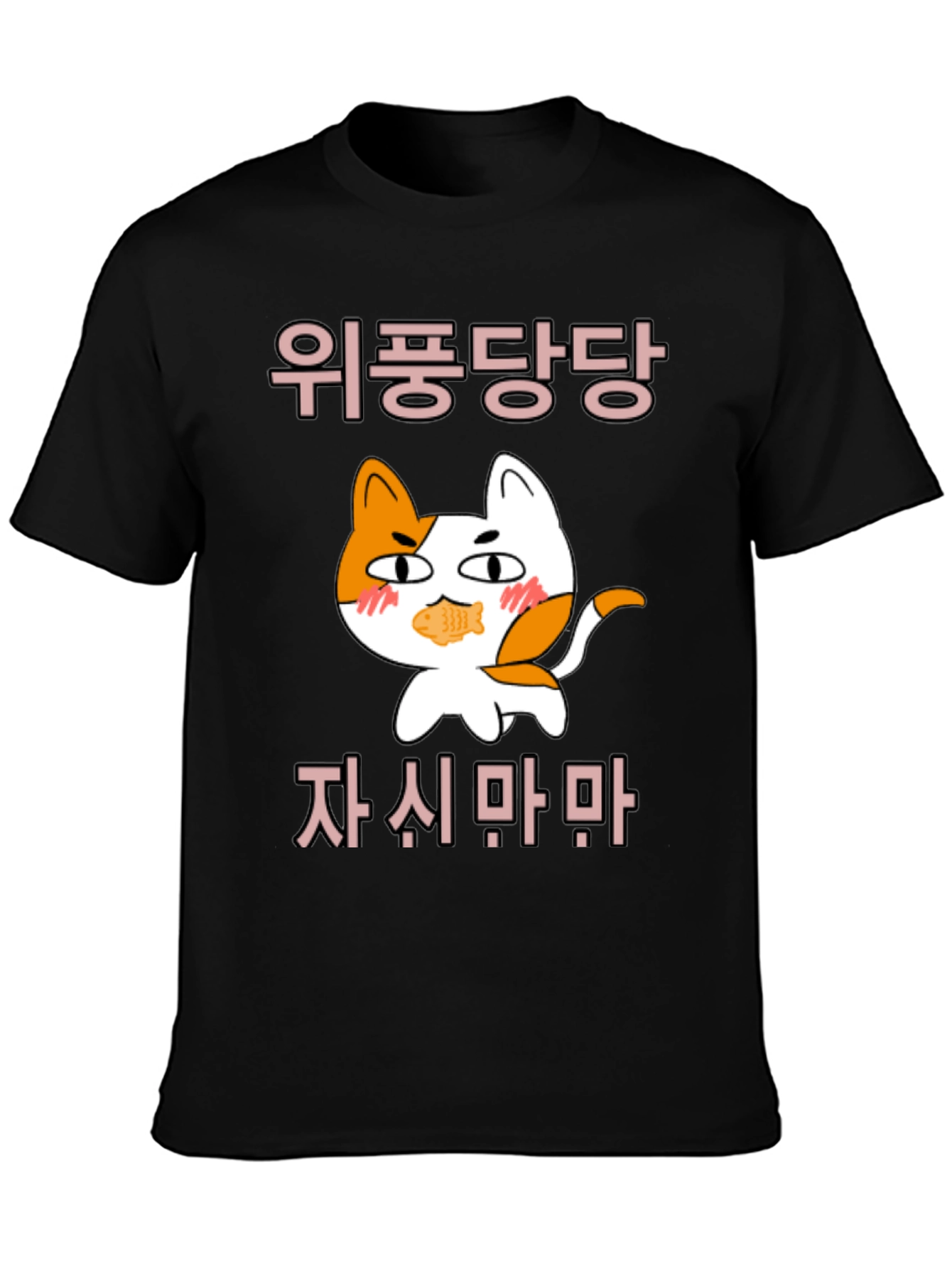 Funny Korean Cat T-Shirt