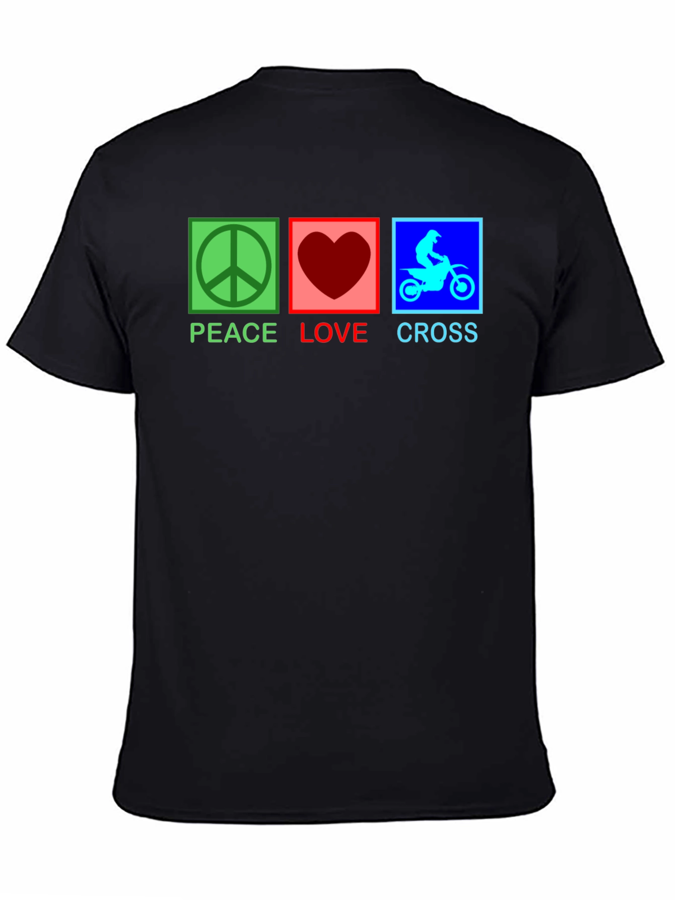 Peace Love Cross Motocross T-Shirt