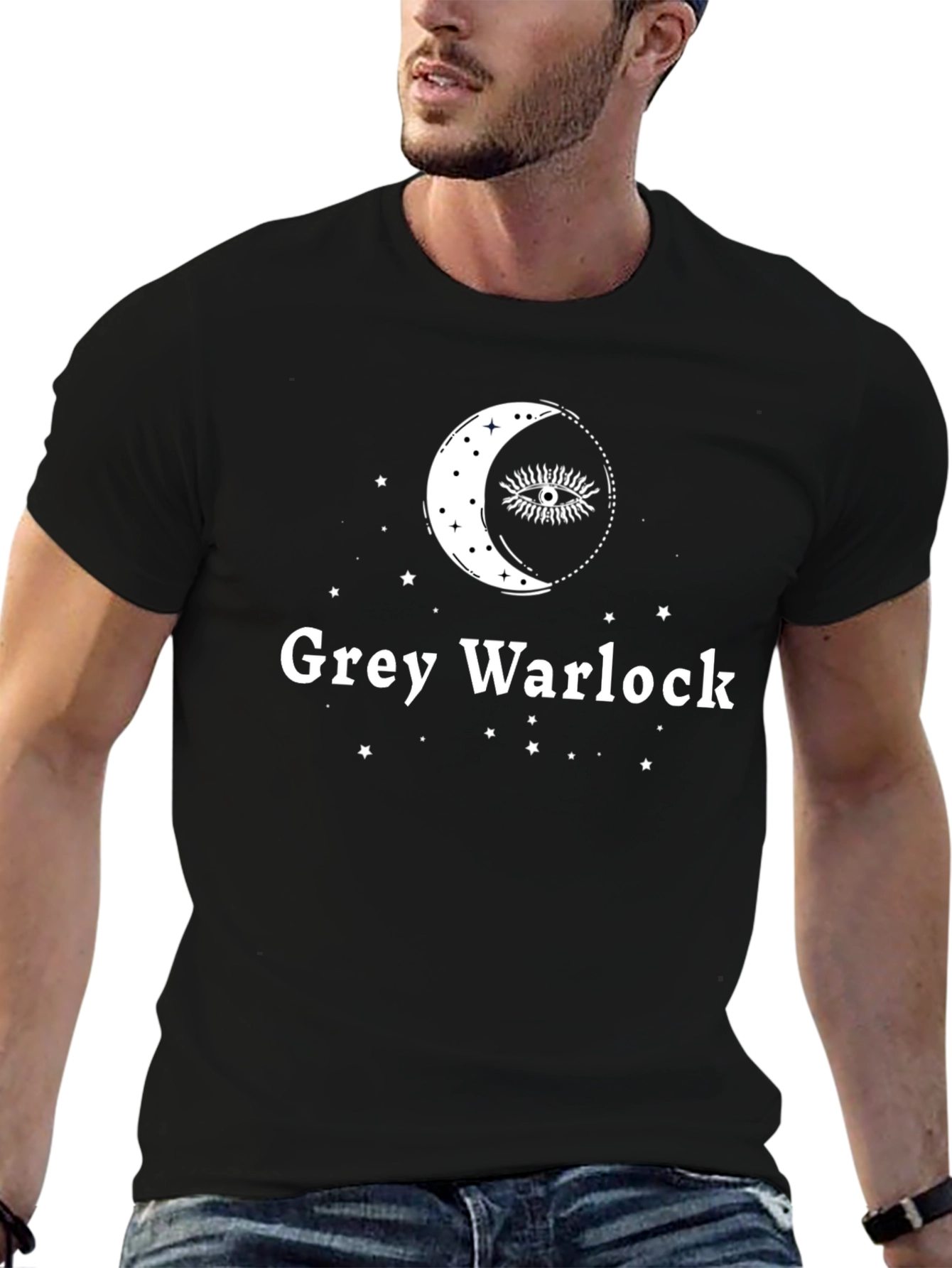 Grey Warlock Graphic T-Shirt