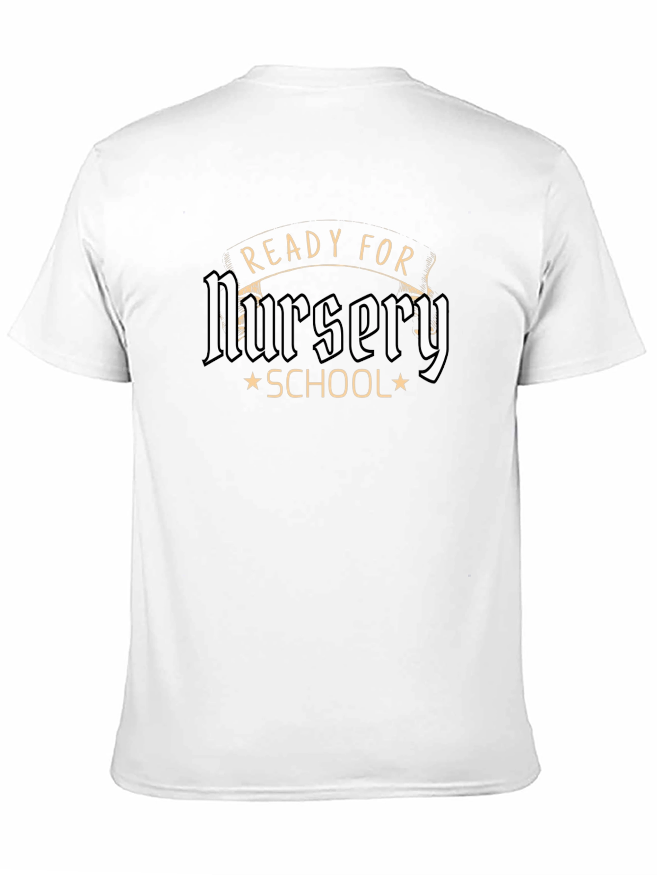 Ready for Nursery School Black T-Shirt