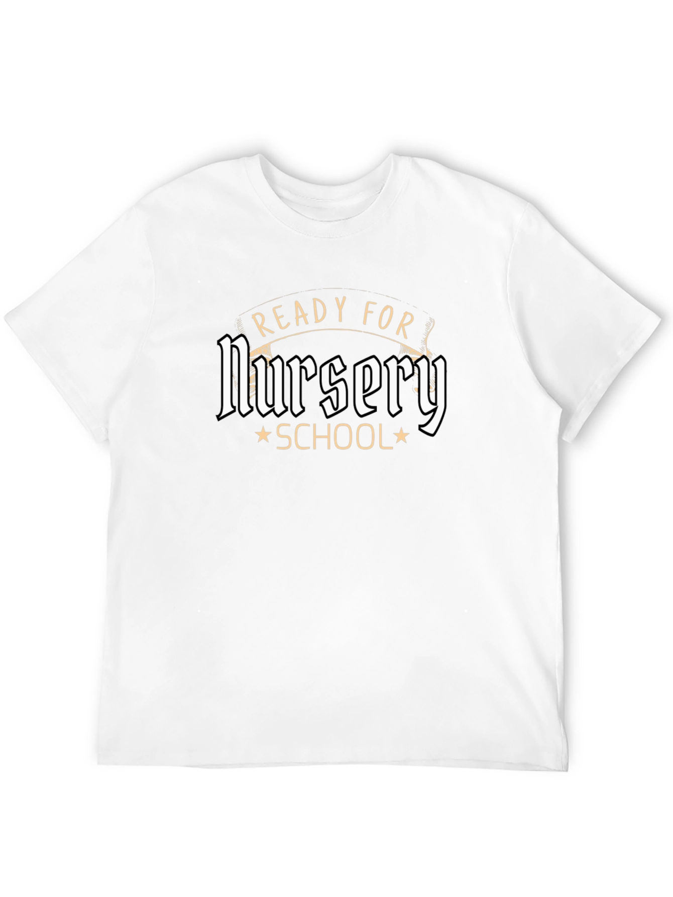 Ready for Nursery School Black T-Shirt