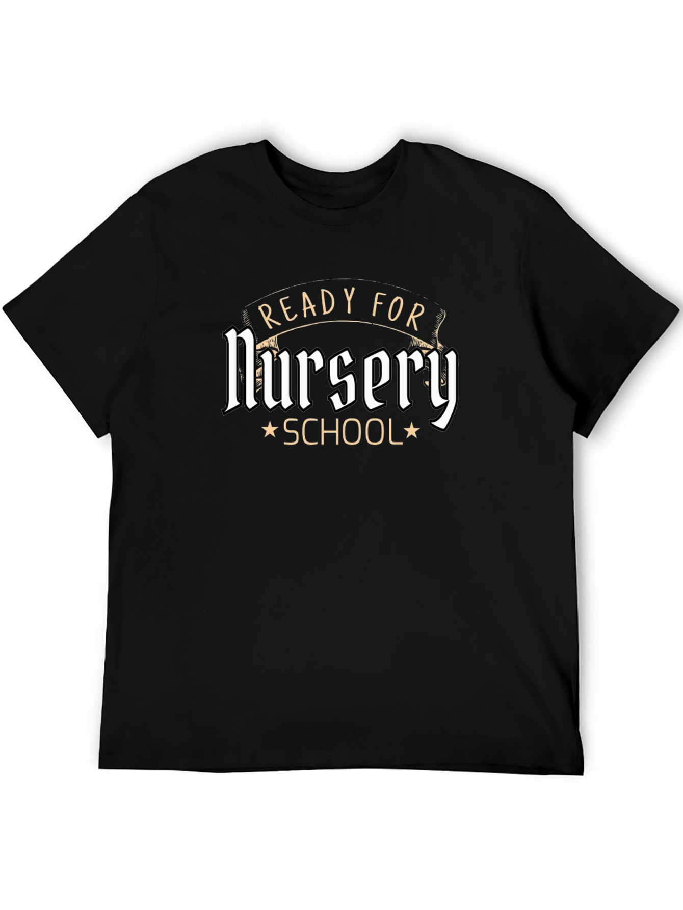 Ready for Nursery School Black T-Shirt
