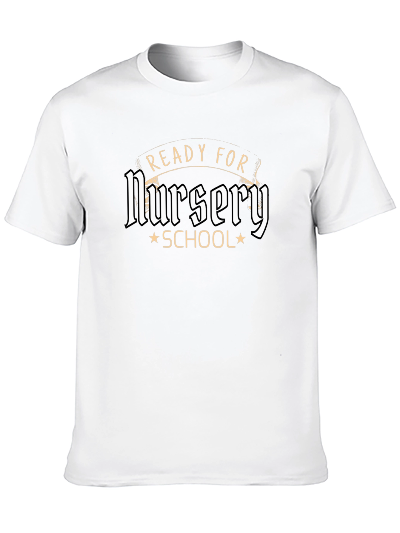 Ready for Nursery School Black T-Shirt
