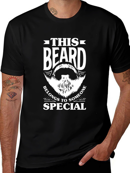 Beard Belongs to Someone Special Graphic Tee