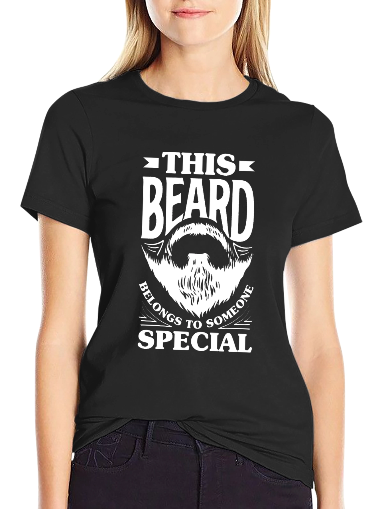 Beard Belongs to Someone Special Graphic Tee