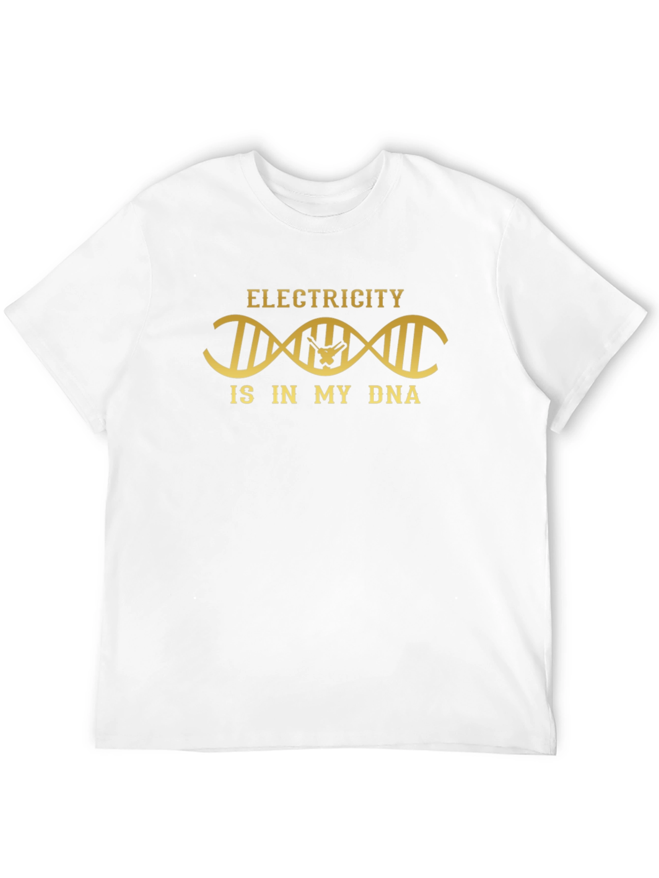 Electricity is in My DNA T-Shirt - Black