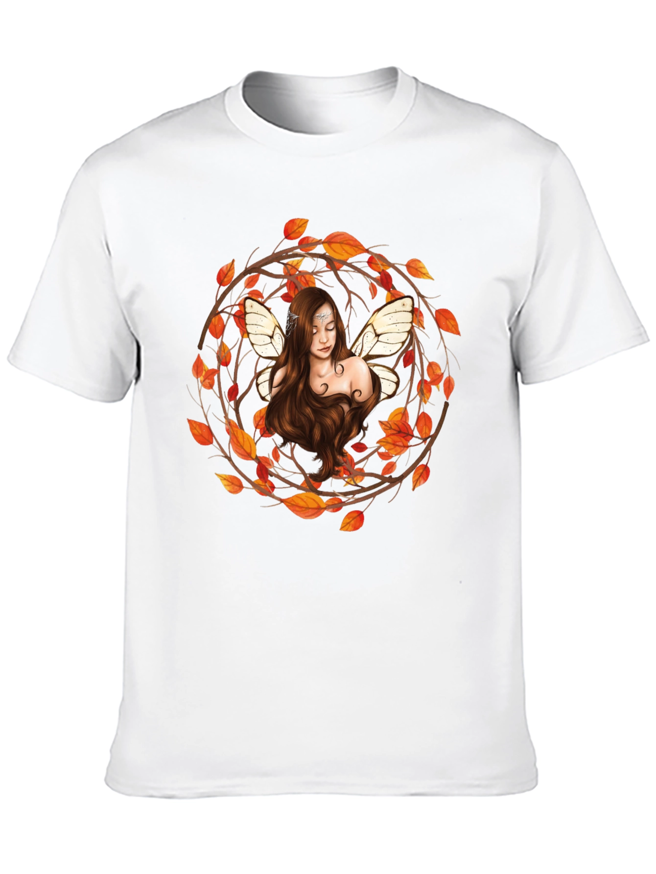 Fairy in Autumn Wreath T-Shirt
