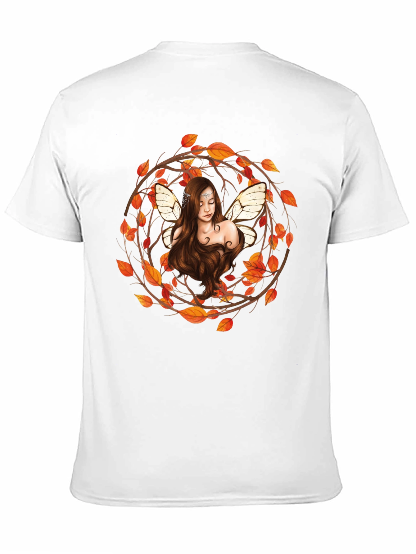 Fairy in Autumn Wreath T-Shirt
