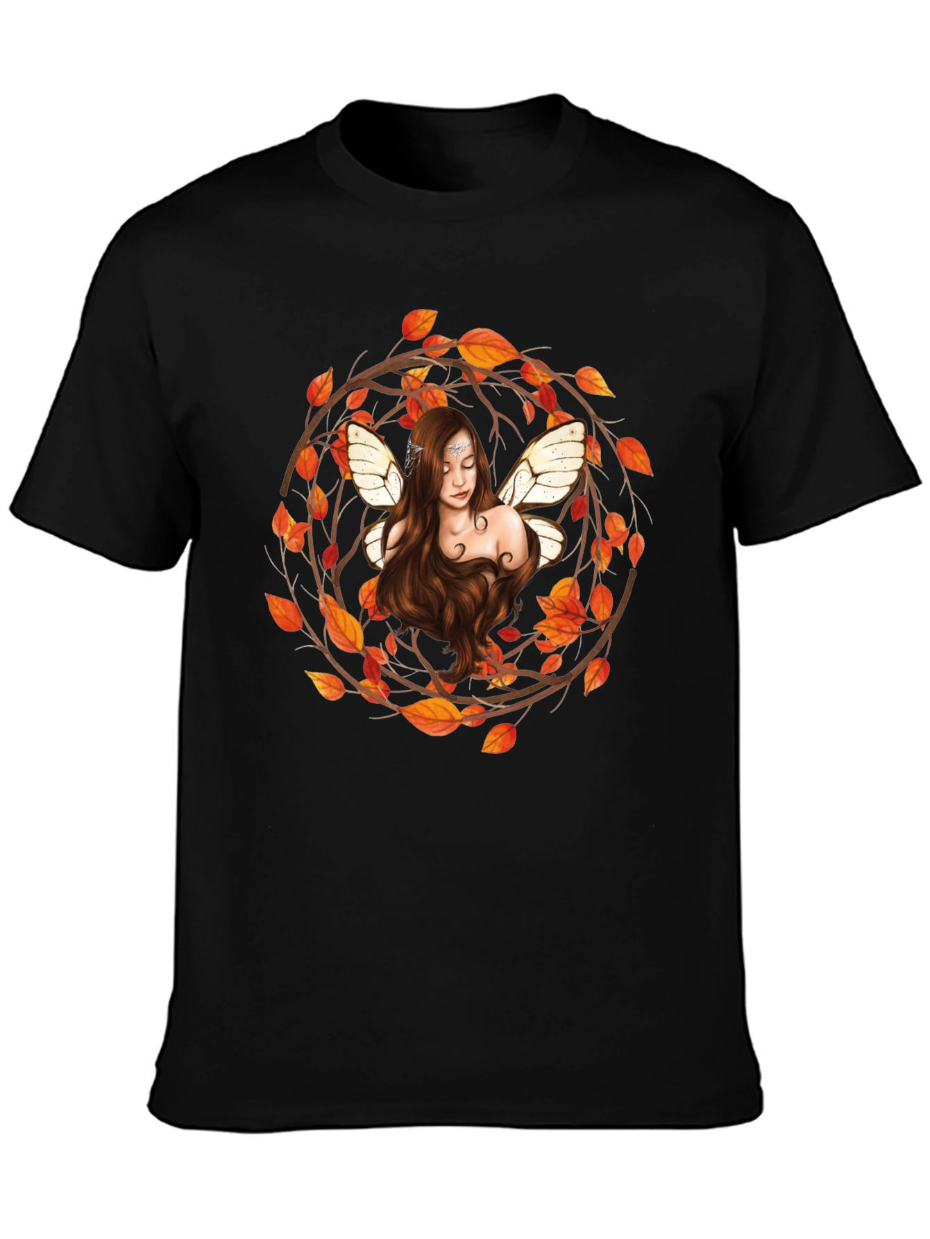 Fairy in Autumn Wreath T-Shirt
