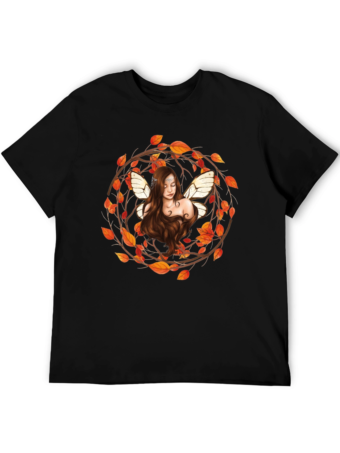 Fairy in Autumn Wreath T-Shirt